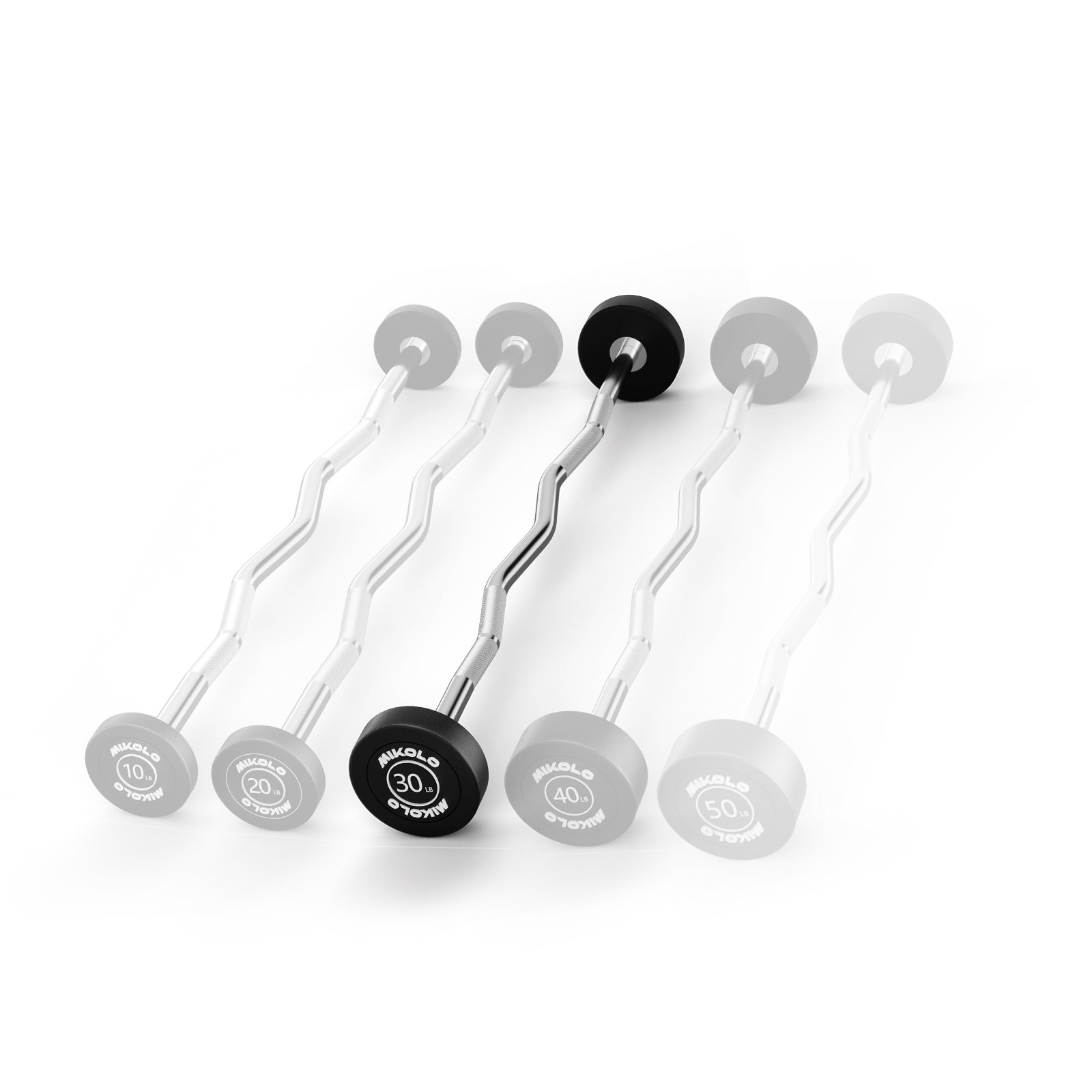 Fixed Weight EZ Curl Barbell FB01