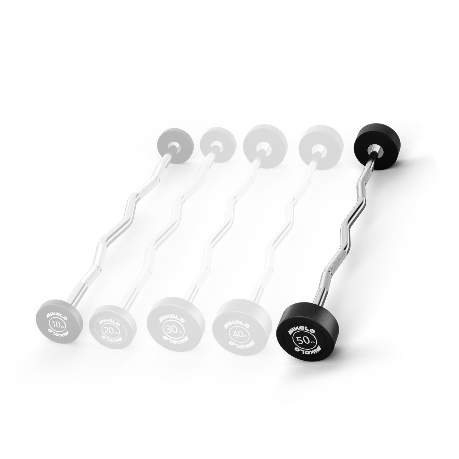 Fixed Weight EZ Curl Barbell FB01
