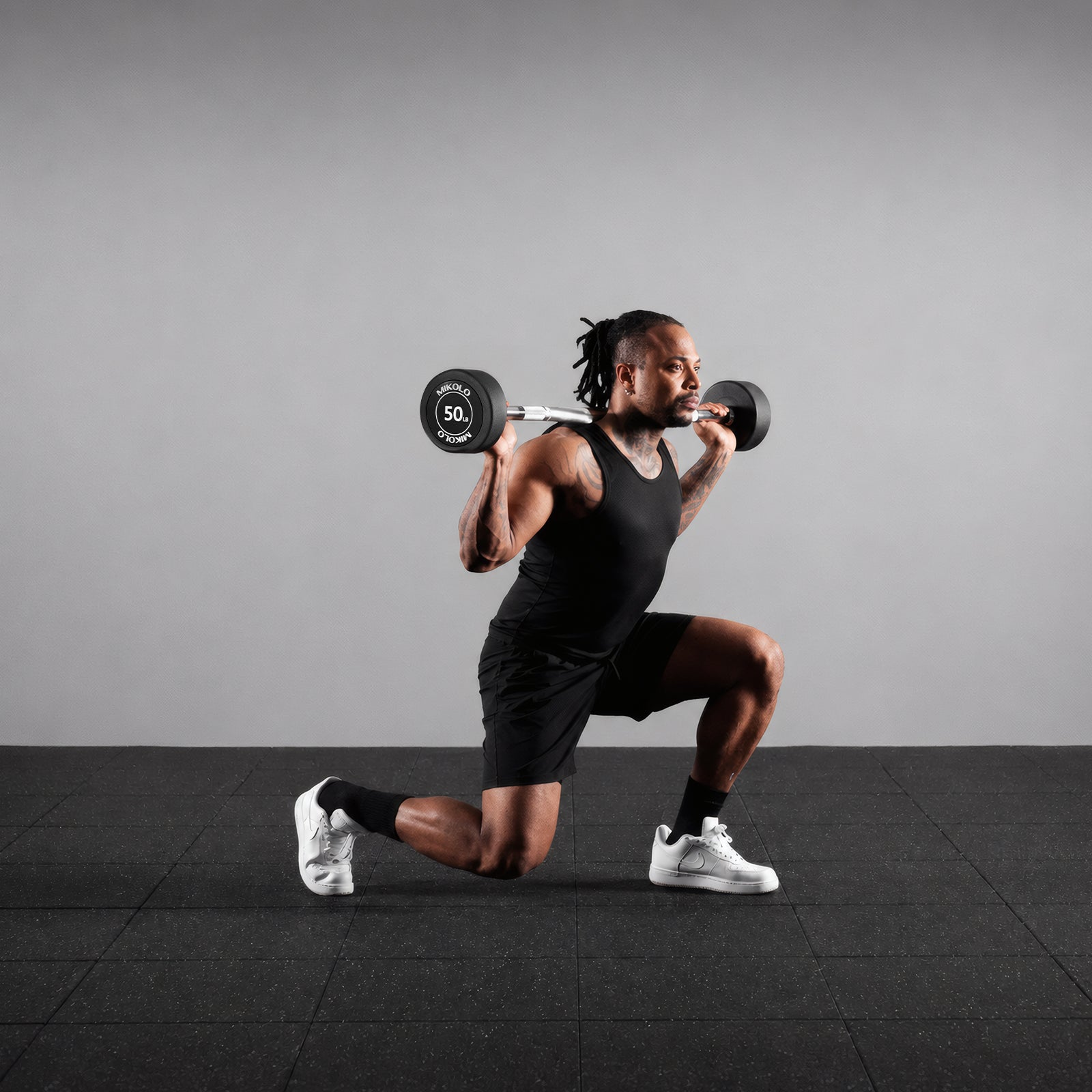 Fixed Weight EZ Curl Barbell FB01