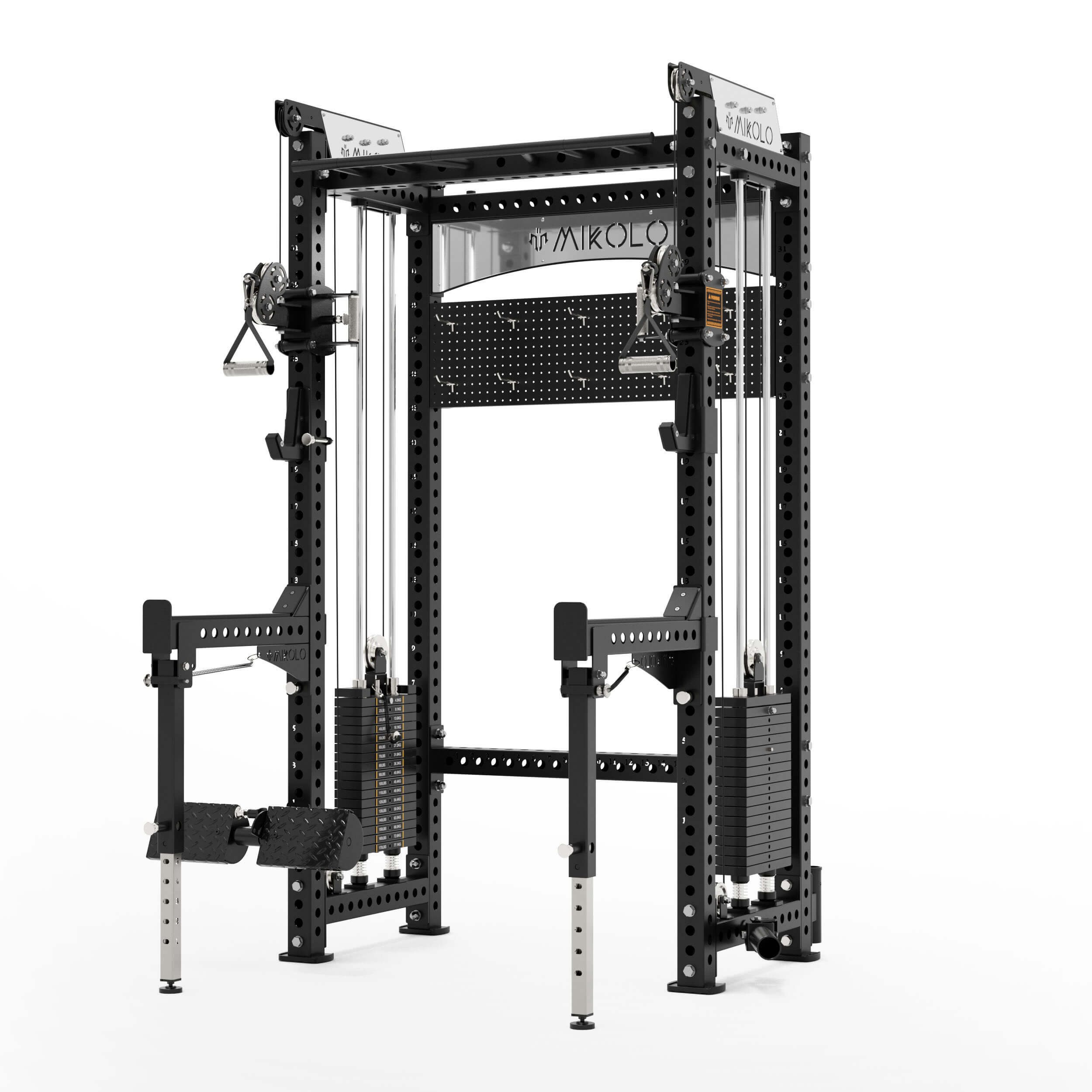 ANUBIS™-2.0 Elite Half Rack Functional Trainer With Dual Weight Stacks