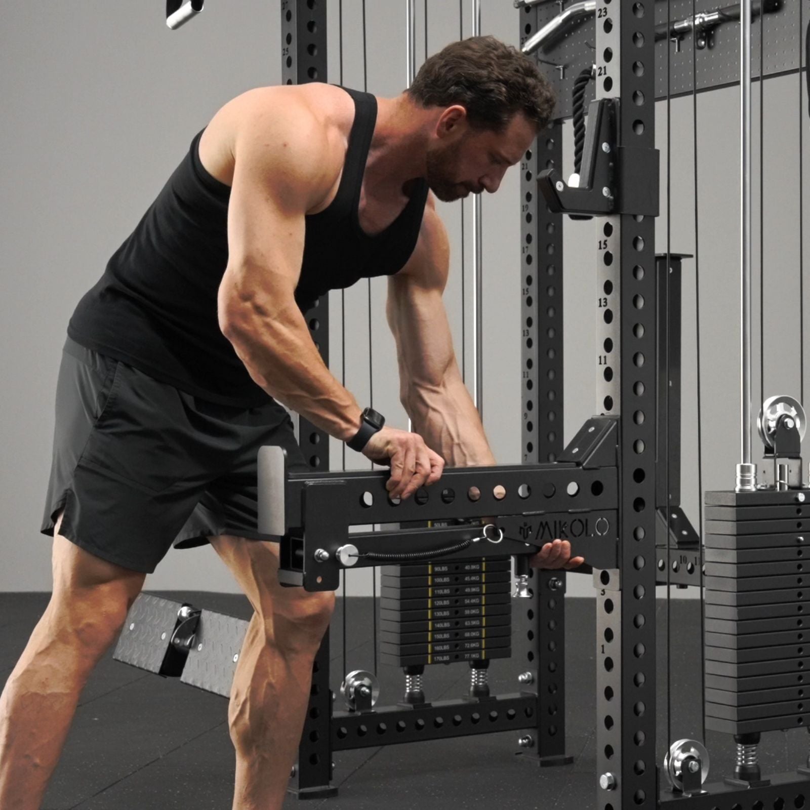 ANUBIS™-2.0 Plate Loaded Half Rack Functional Trainer
