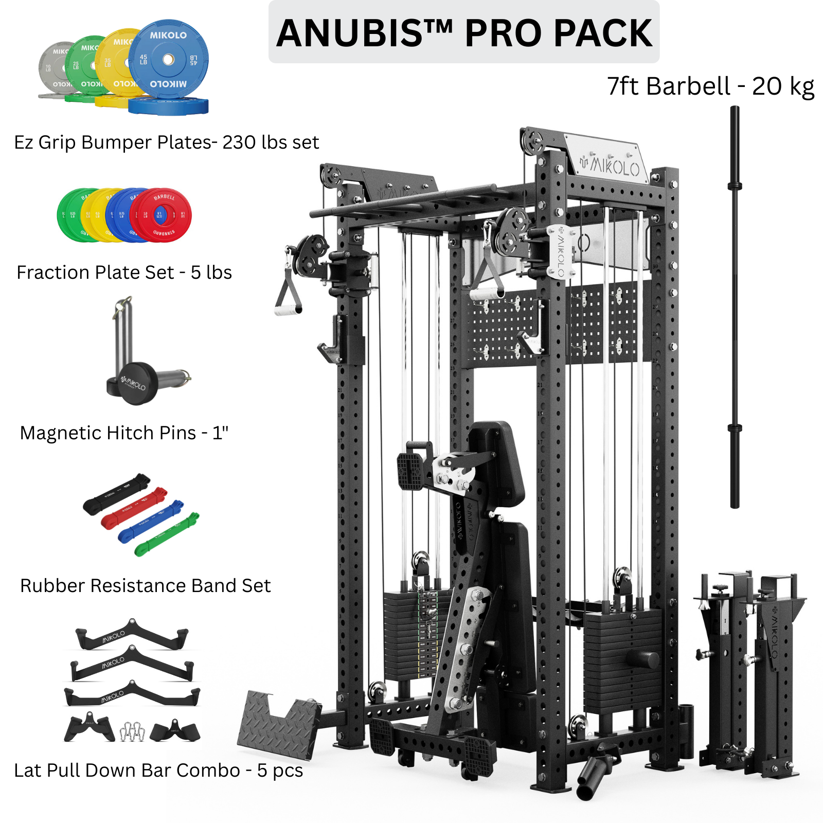 ANUBIS™ Half Rack Functional Trainer