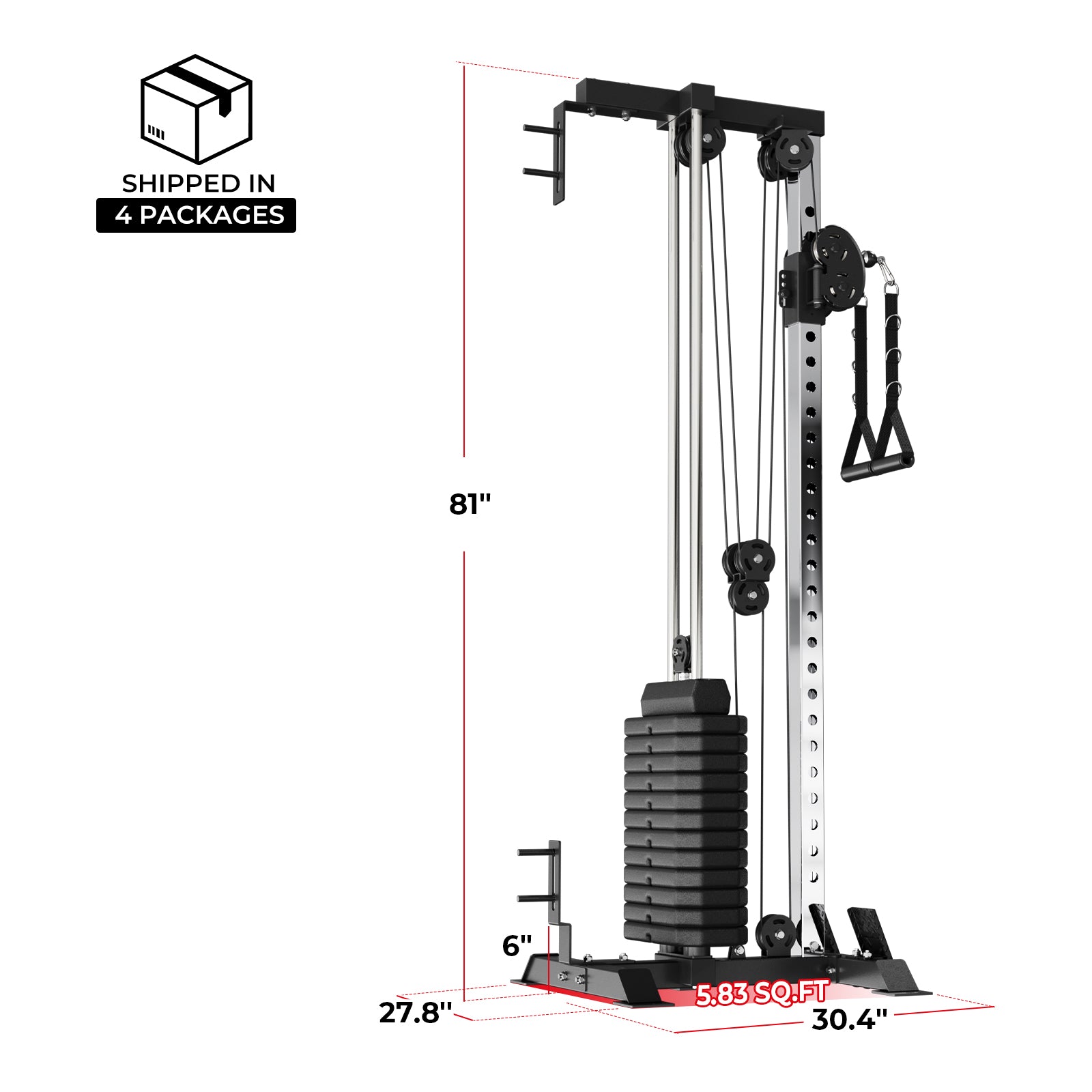 G4 Weight Stack Pulley Tower