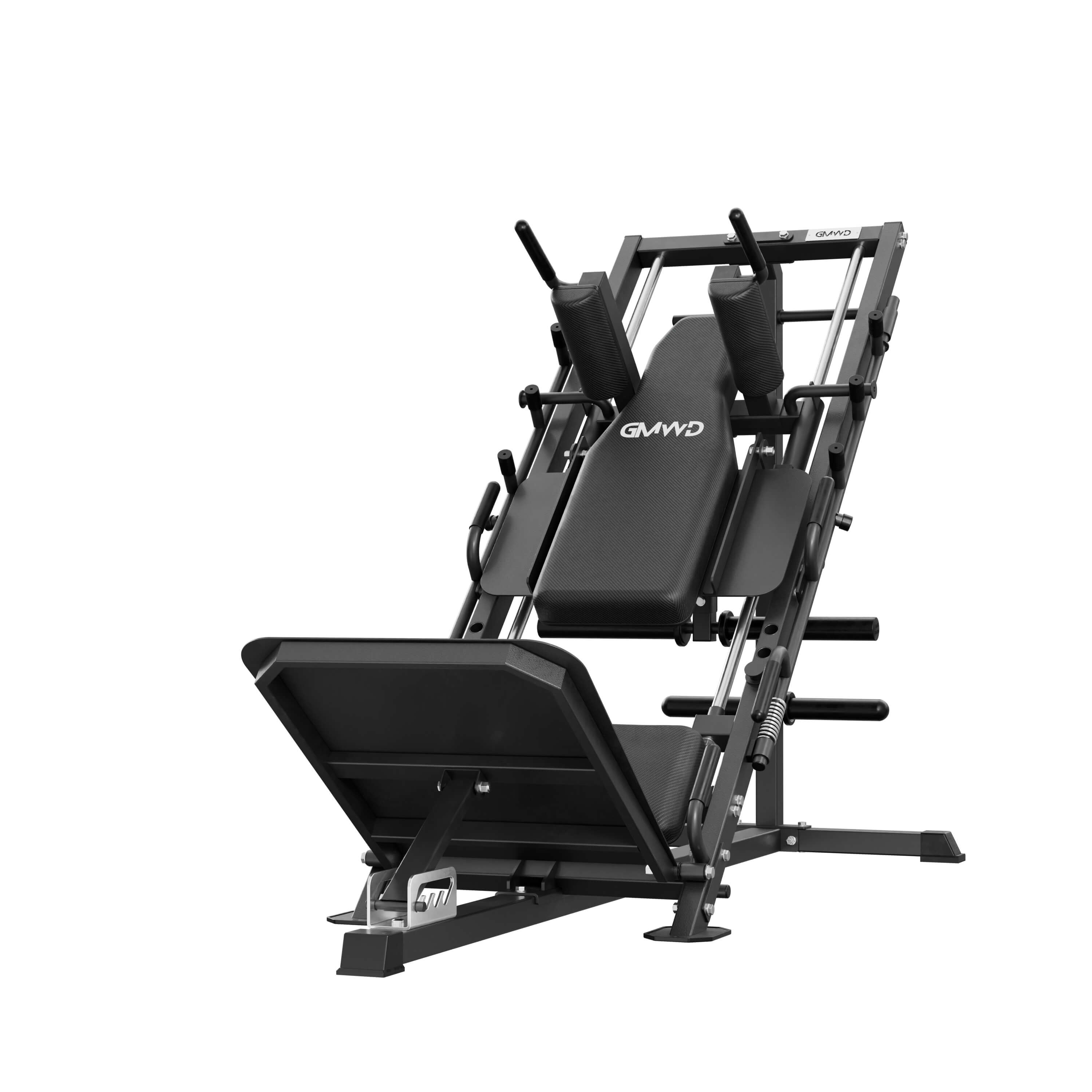 GMWD Fitness 2-in-1 Leg Press Hack Squat Machine DD09