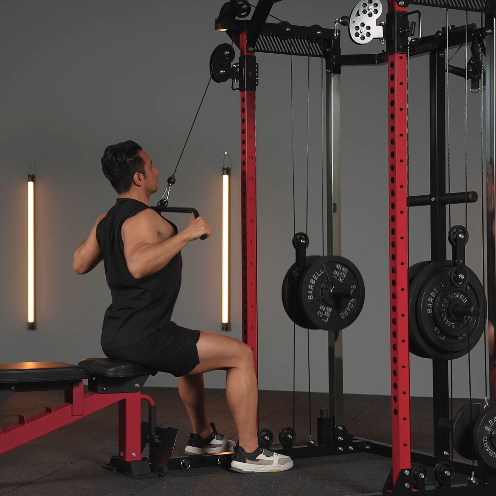 HR05 Half Rack Functional Trainer