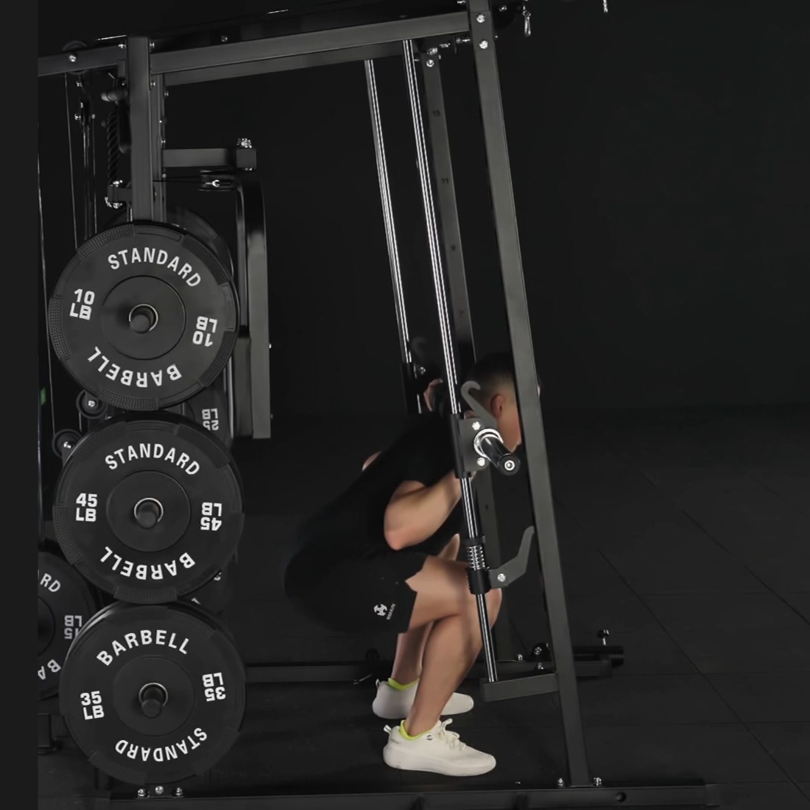Hippo-Pro Smith Machine With Pec Deck Combo & Weight Stack System