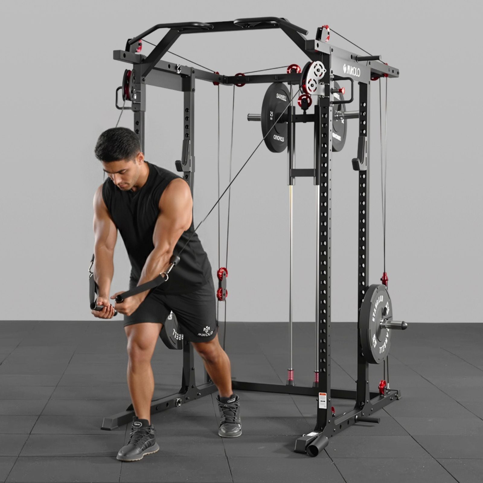 K6-2.0 Ultra All-in-One Power Rack Functional Trainer (UPGRADED)