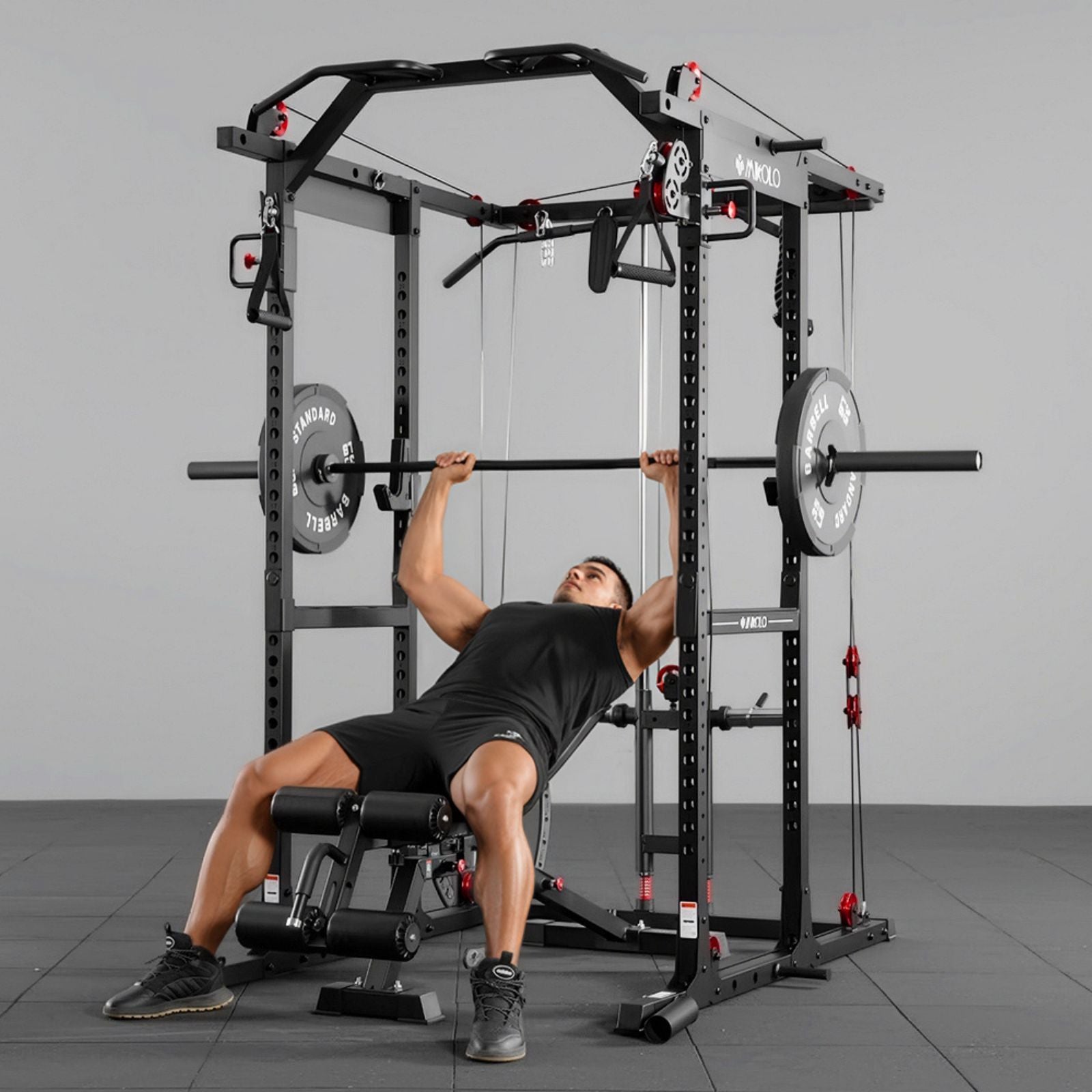 K6-2.0 Ultra All-in-One Power Rack Functional Trainer (UPGRADED)