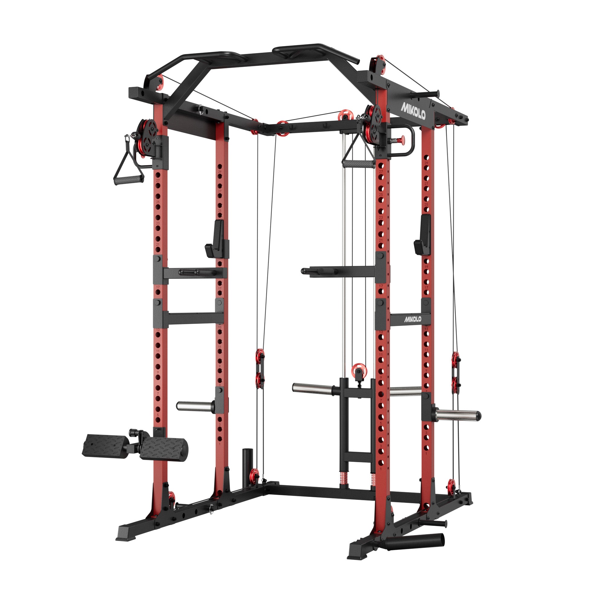 K6-2.0 Ultra All-in-One Power Rack Functional Trainer (UPGRADED)