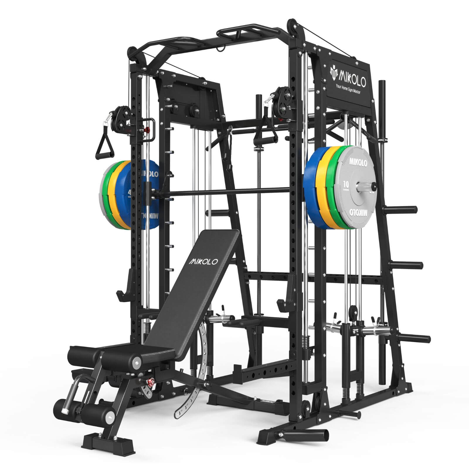 M4-2.0 Standard All-In-One Home Smith Machine with Cables (UPGRADED)