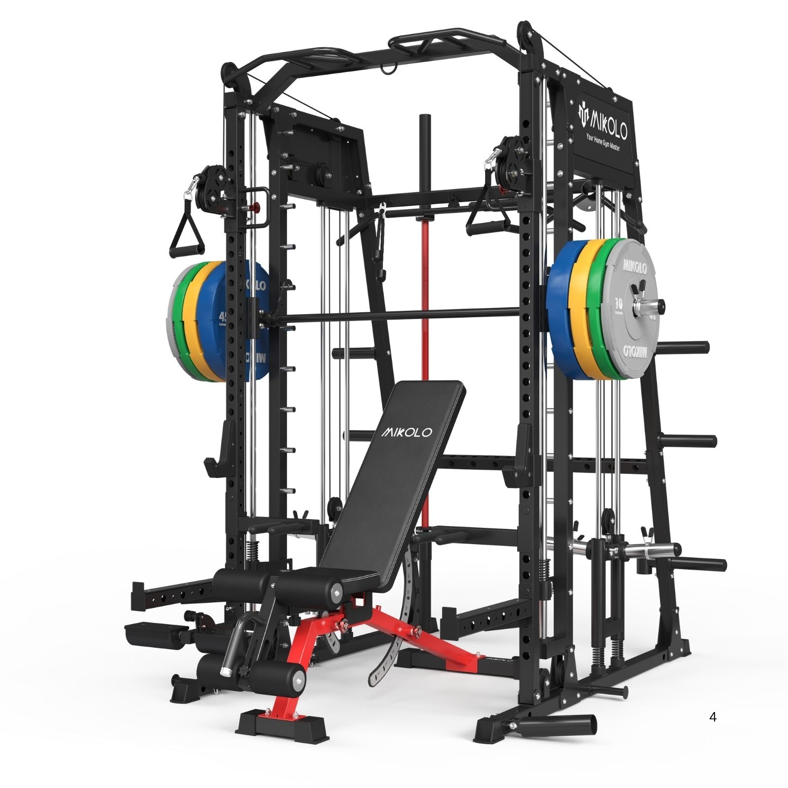 M4-2.0 Standard All-In-One Smith Machine Functional Trainer (UPGRADED)