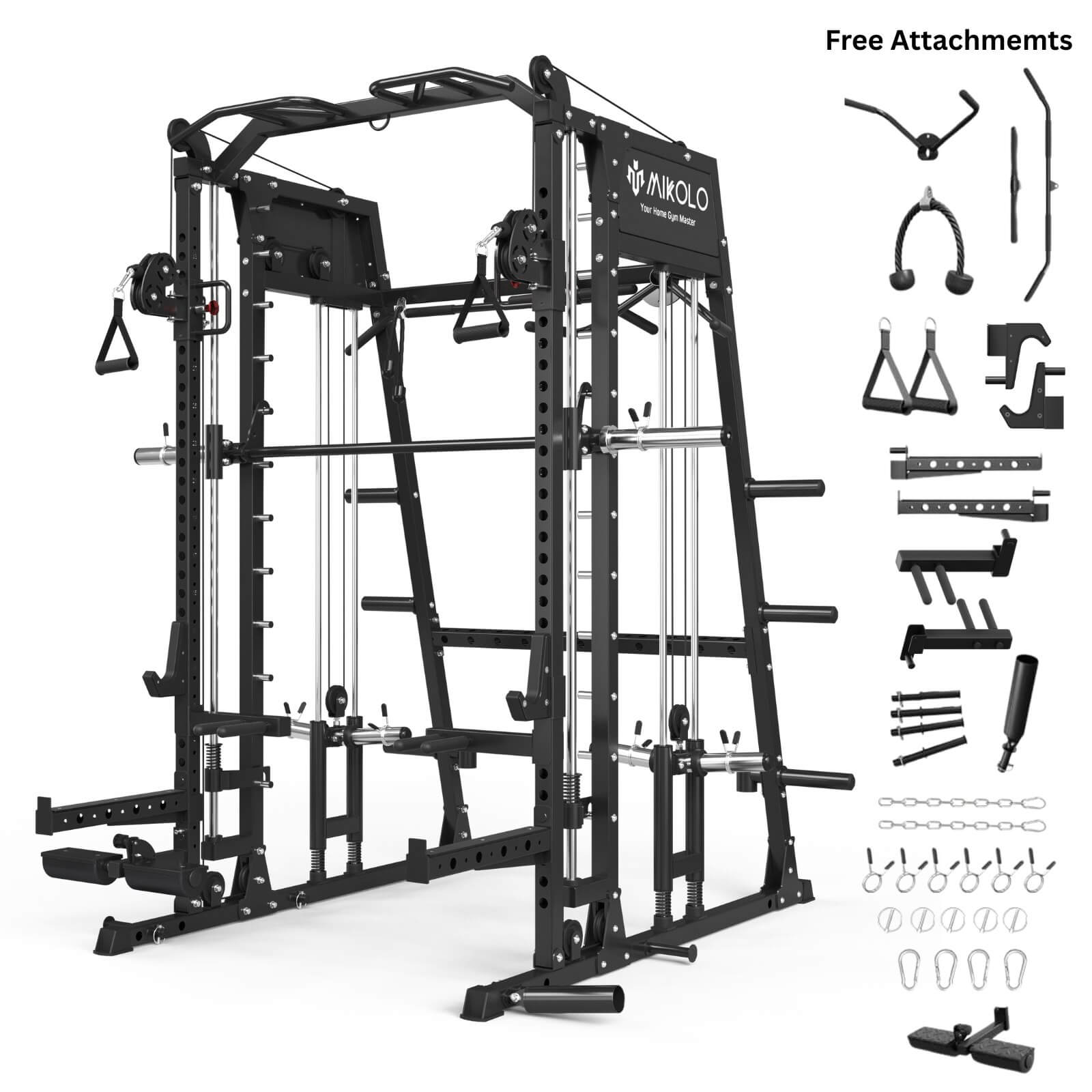 M4-2.0 Standard All-In-One Smith Machine Functional Trainer (UPGRADED)