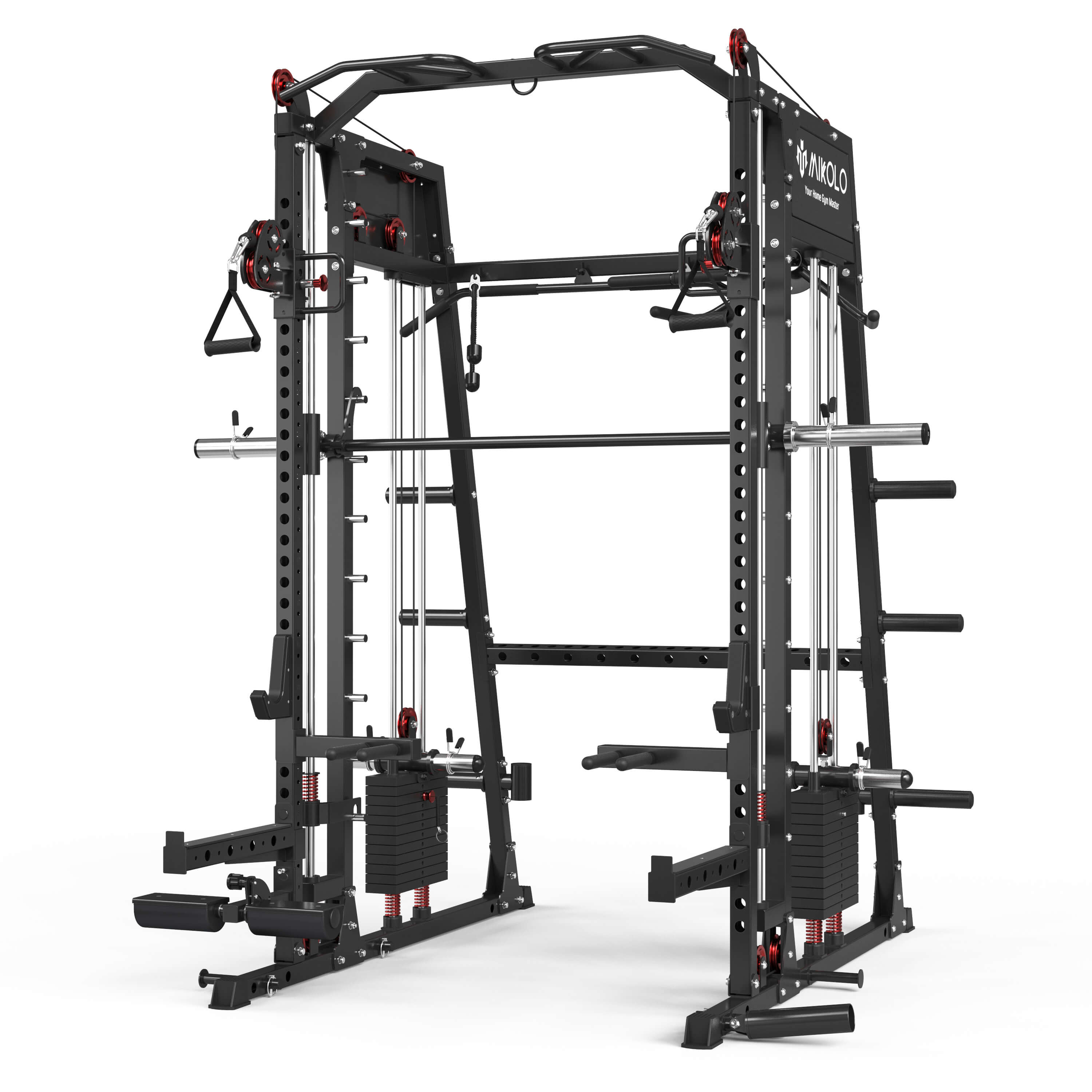 M4-2.0 Elite All-In-One Smith Machine Functional Trainer with Dual Weight Stacks (UPGRADED)