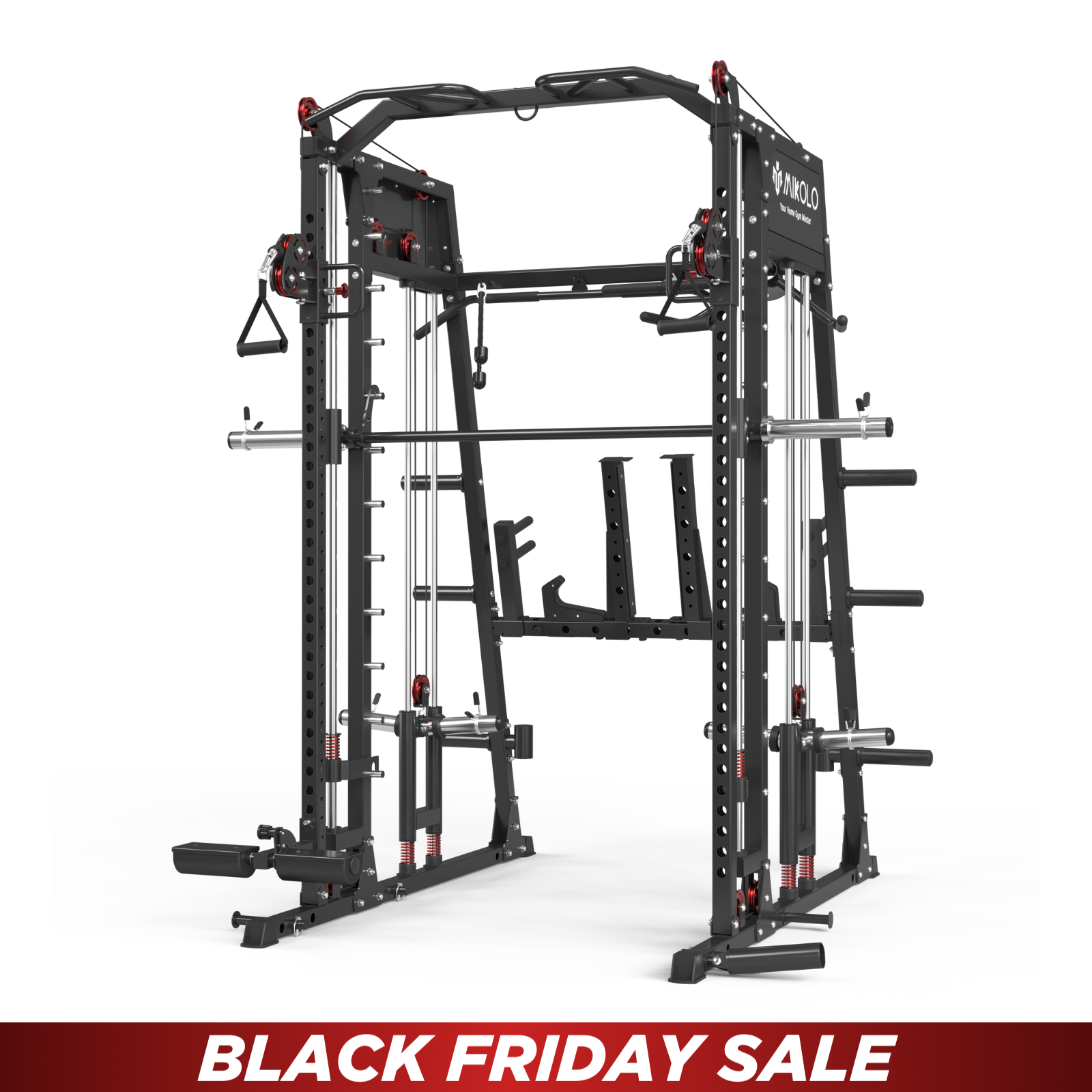 M4-2.0 Ultra All-In-One Smith Machine Functional Trainer (UPGRADED)