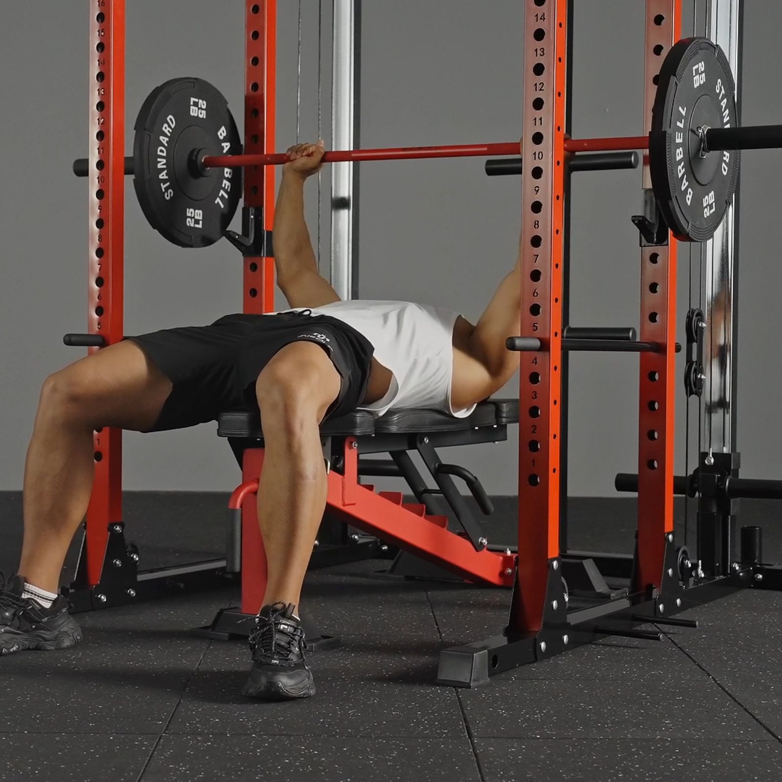 K7 All-In-One Power Rack Functional Trainer