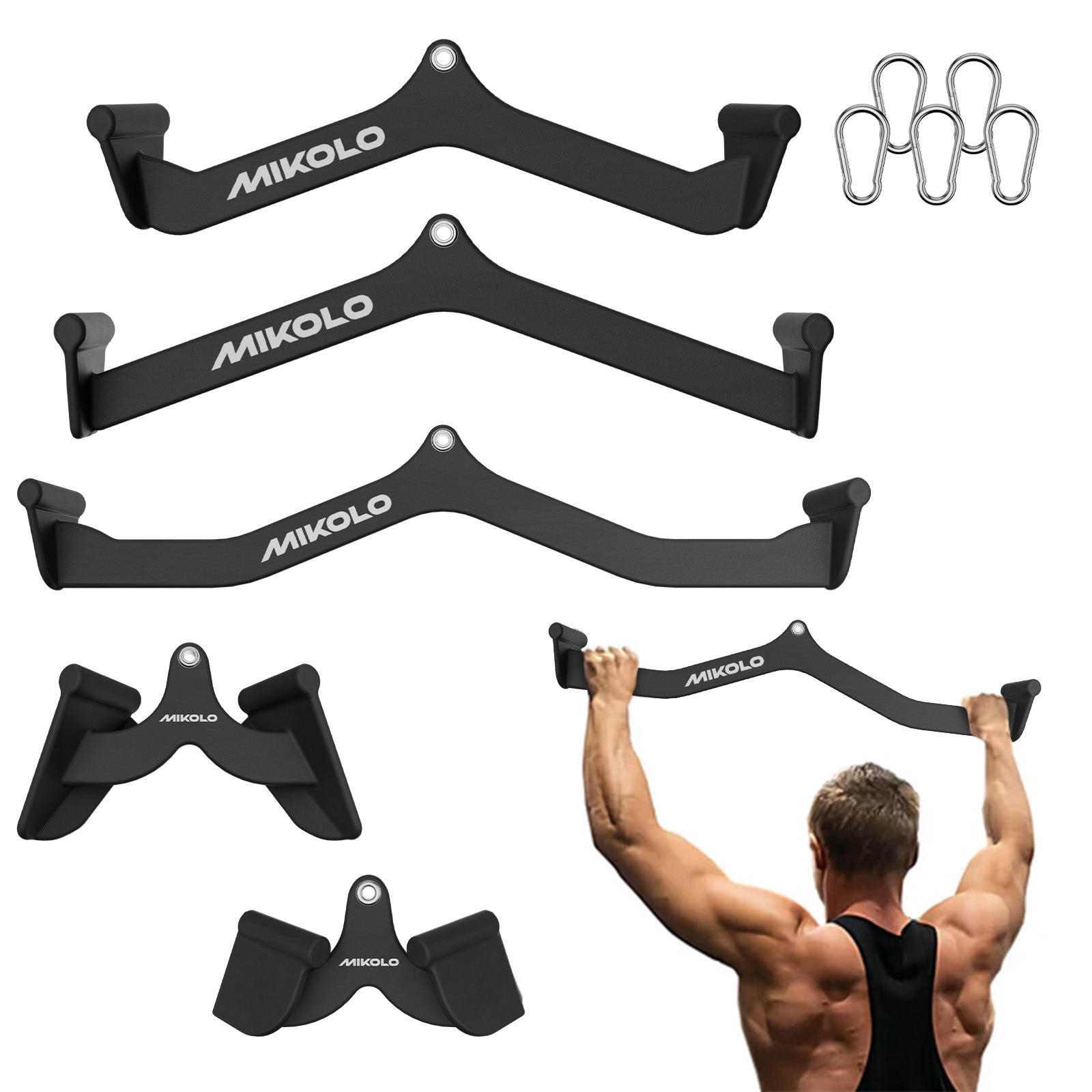 Lat Pulldown Bar Combo - 5 pcs