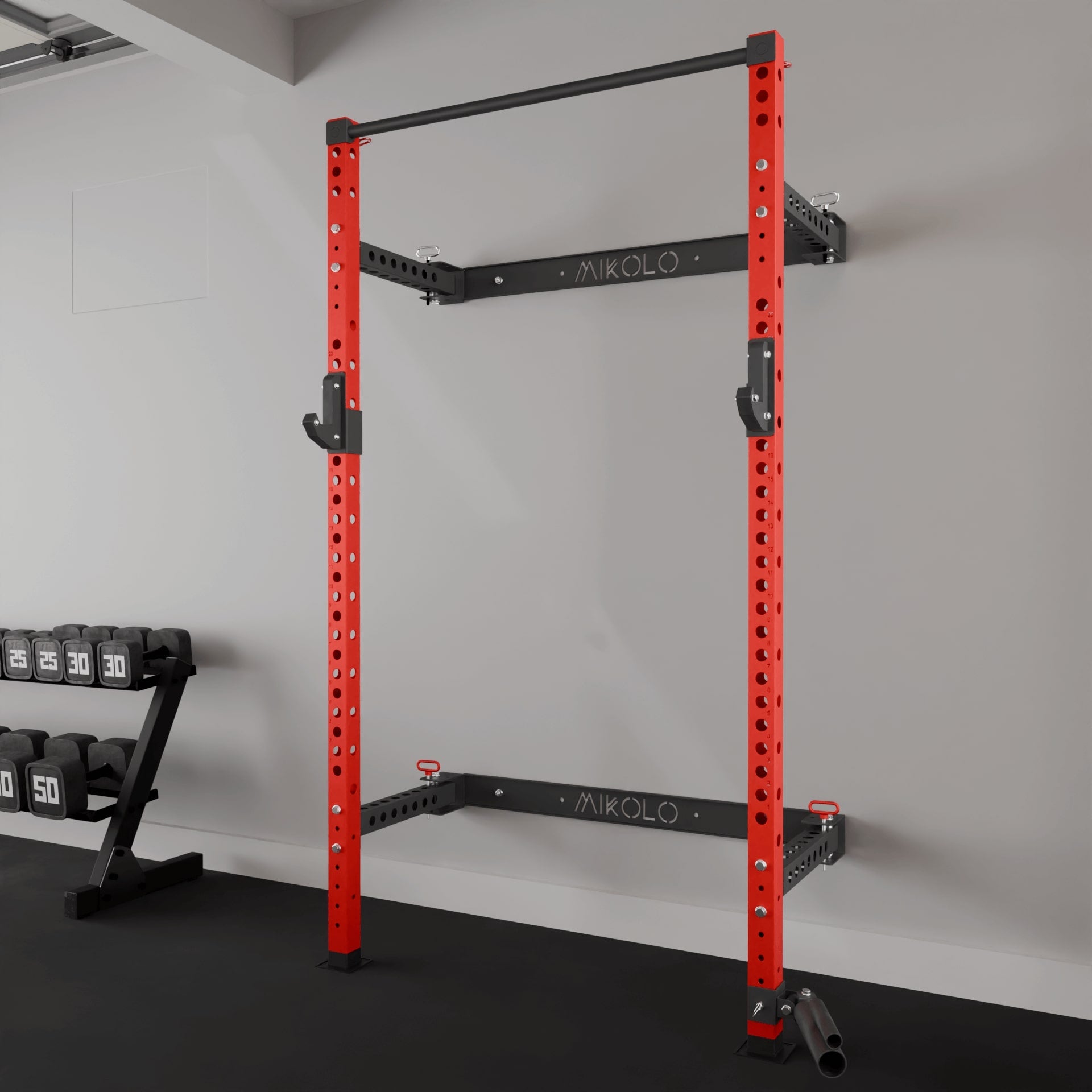 FOLDGYM™ Wall Mounted Folding Squat Rack