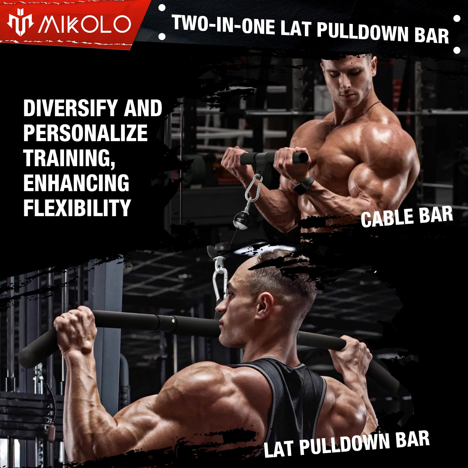 Lat & Lift Cable Pulley System