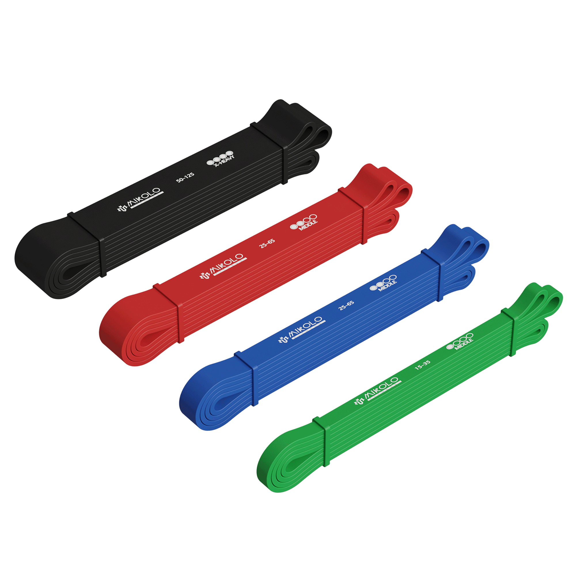 Rubber Resistance Band Set