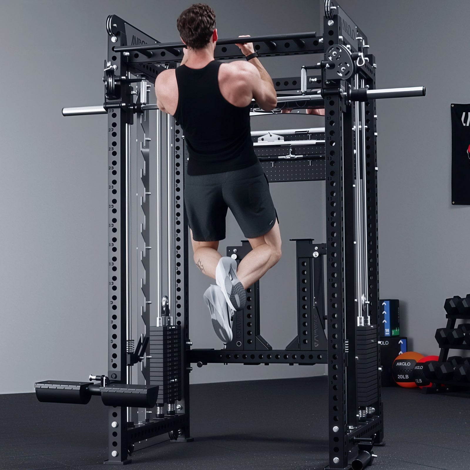 ANUBIS™-2.0 Ultimate All-In-One Smith Machine