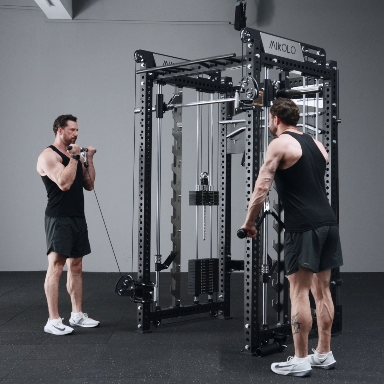 ANUBIS™-2.0 Ultimate Smith Machine Functional Trainer With Dual Weight Stacks