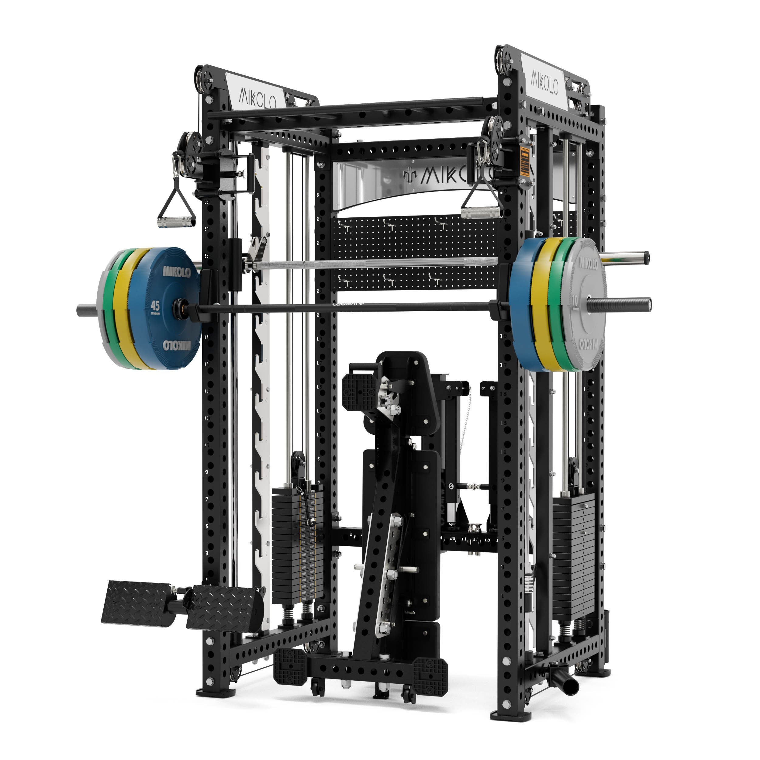 ANUBIS™-2.0 Ultimate Smith Machine Functional Trainer With Dual Weight Stacks