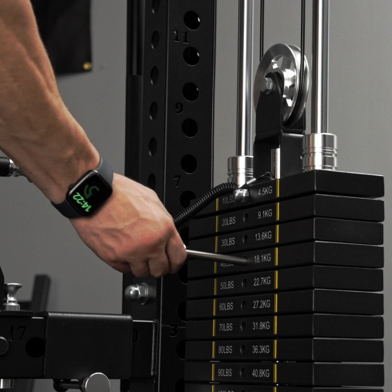 ANUBIS™-2.0 Ultimate Smith Machine Functional Trainer With Dual Weight Stacks