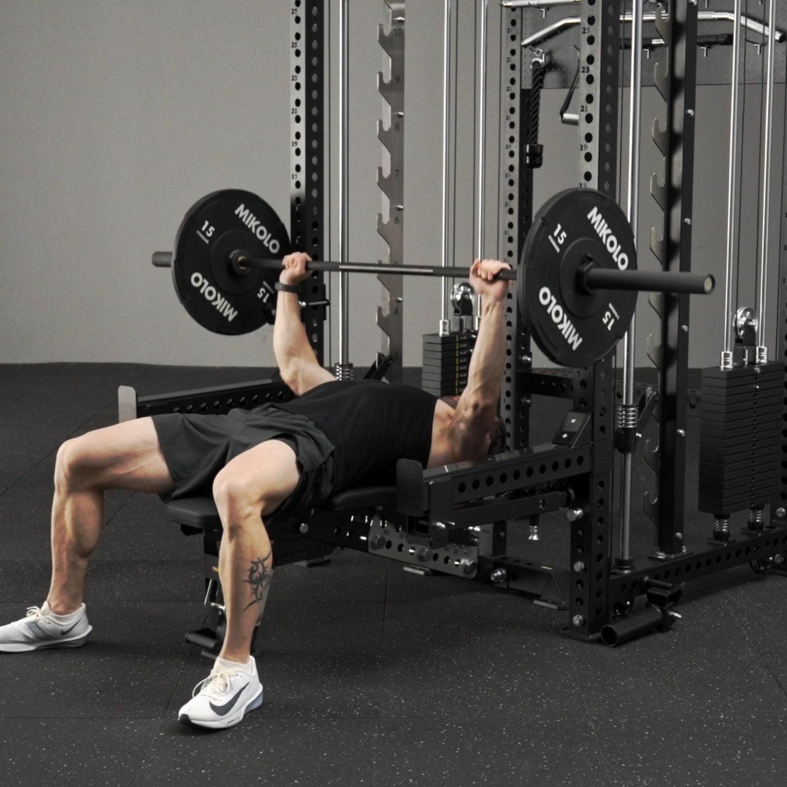 ANUBIS™-2.0 Ultimate Smith Machine Functional Trainer With Dual Weight Stacks