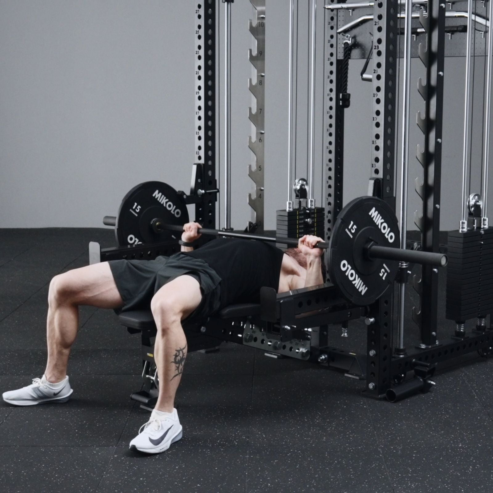 ANUBIS™-2.0 Ultimate Smith Machine Functional Trainer With Dual Weight Stacks