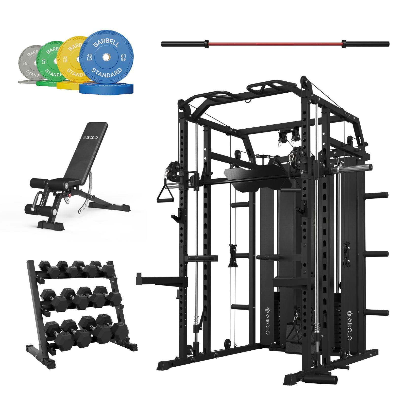 HORUS™ Pro Package with 350 lbs Dumbbell Set