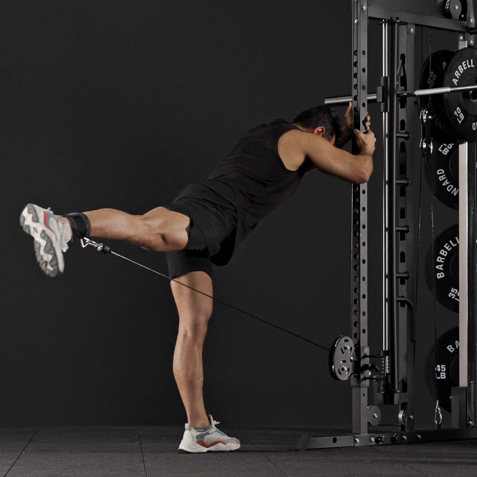 M7 Smith Machine Functional Trainer with Full Vertical Leg Press