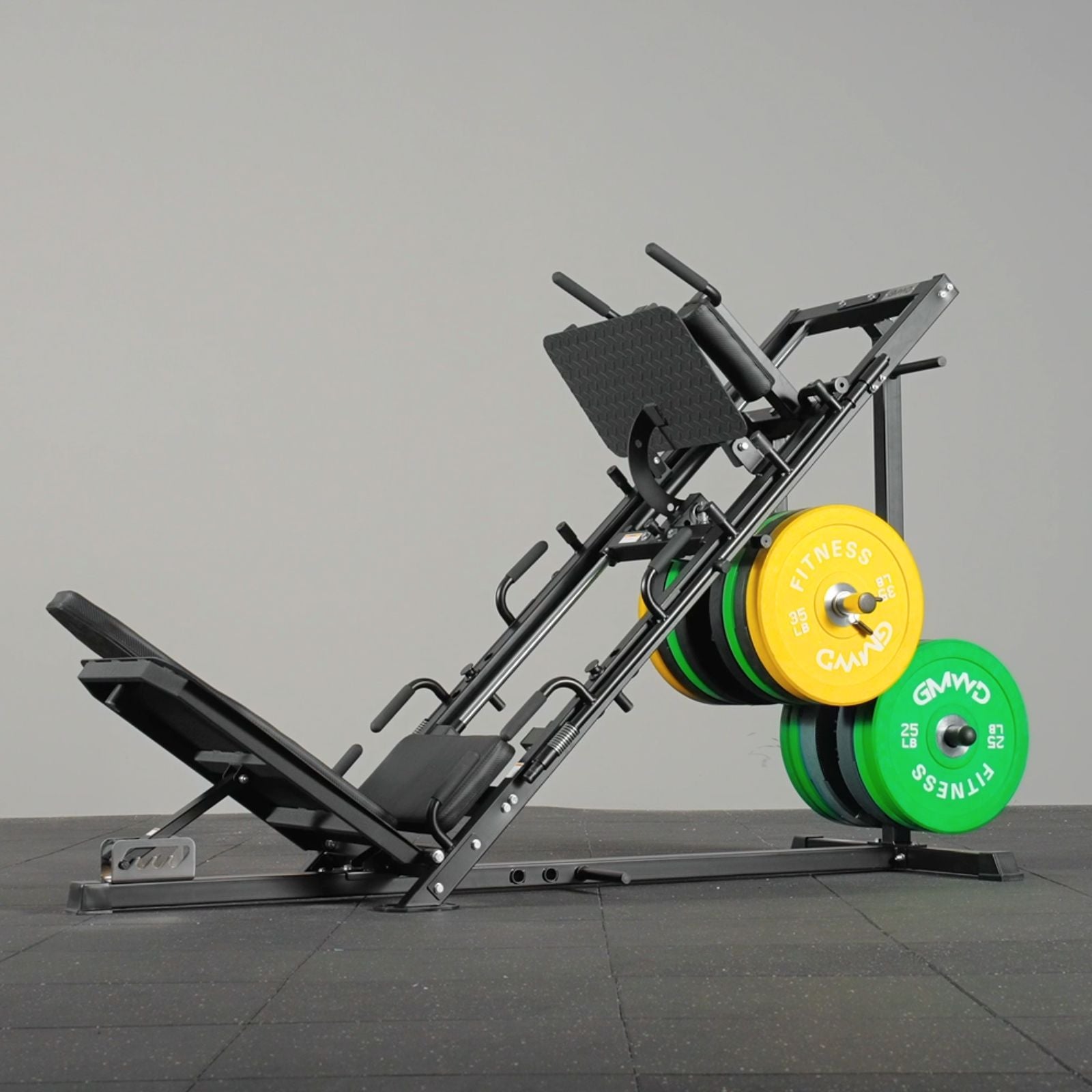 GMWD Fitness 2-in-1 Leg Press Hack Squat Machine DD09