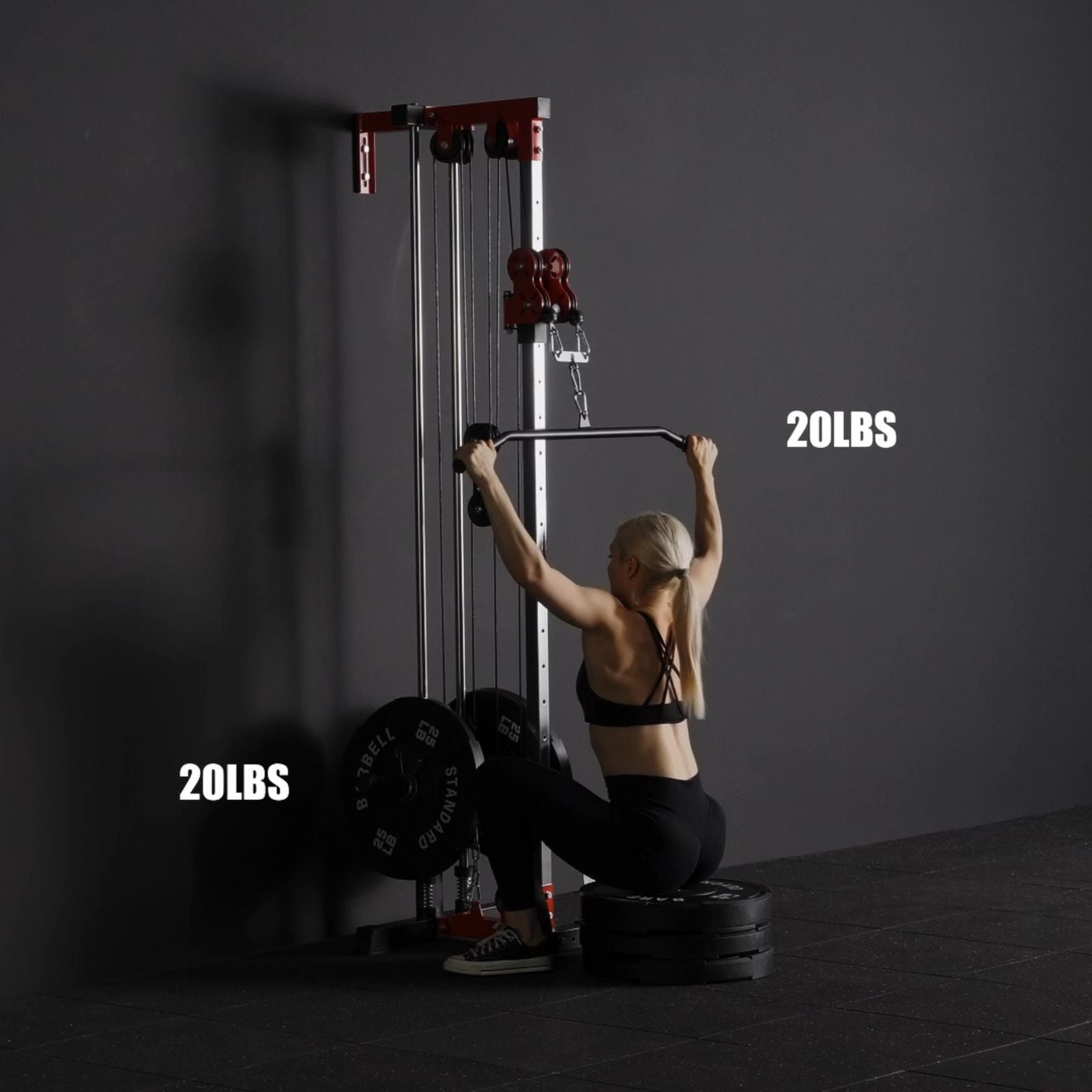 MIKOLO G3 Plate Loaded Pulley Tower