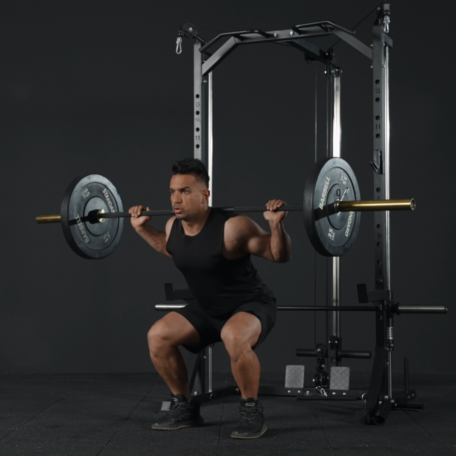 Black Bumper Plates WP05 - 230 lbs set