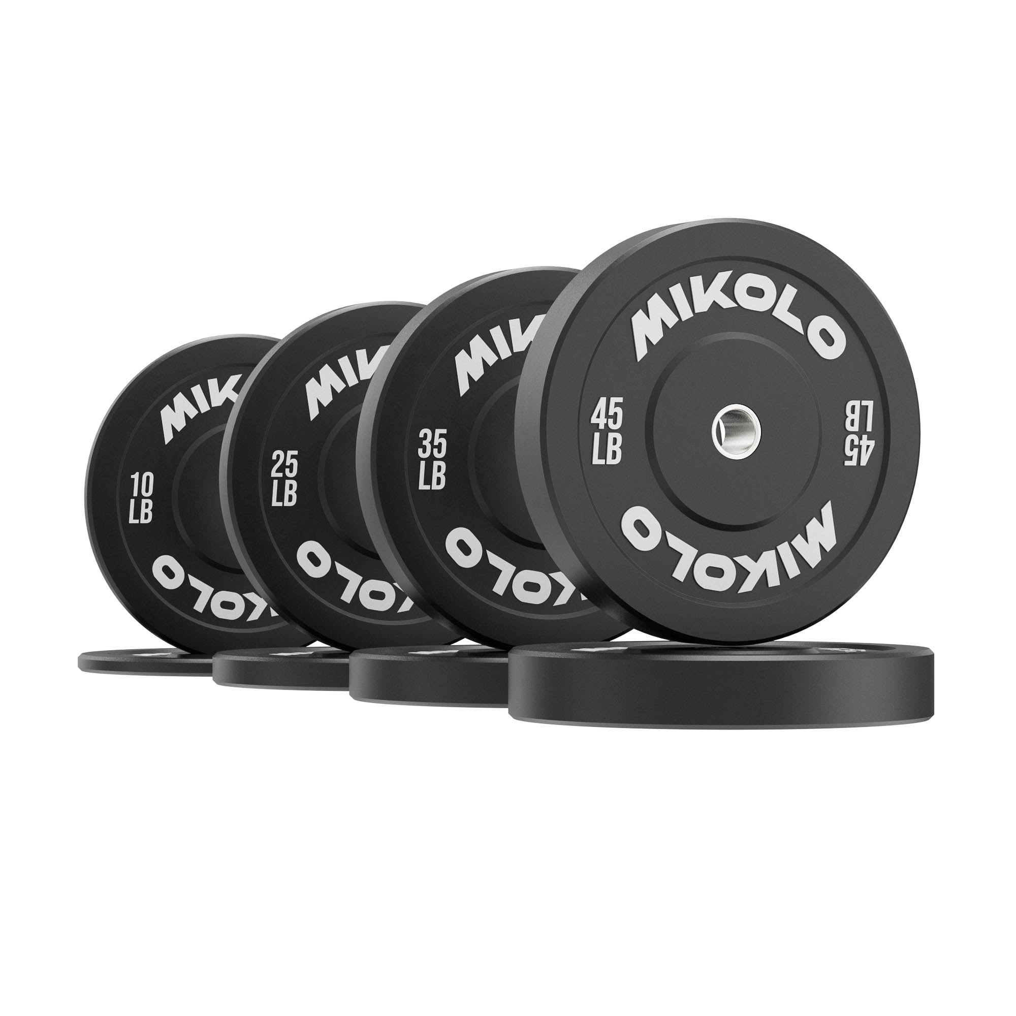 Discos de parachoques negros WP05 - Juego de 230 lb