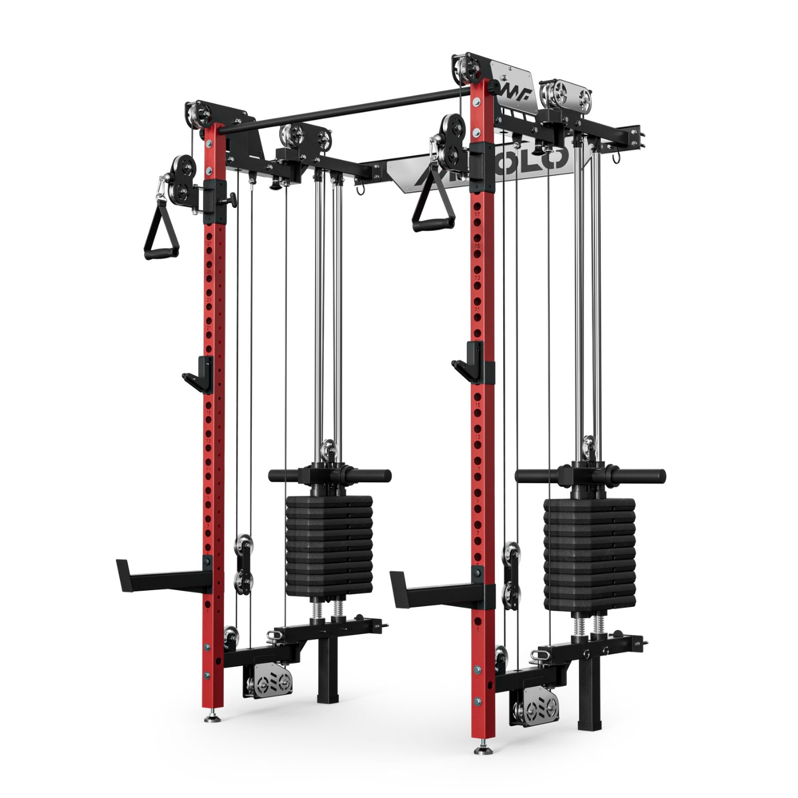 CHEETAH™ 2.0 Elite Wall Mounted Folding Functional Trainer with Weight Stack