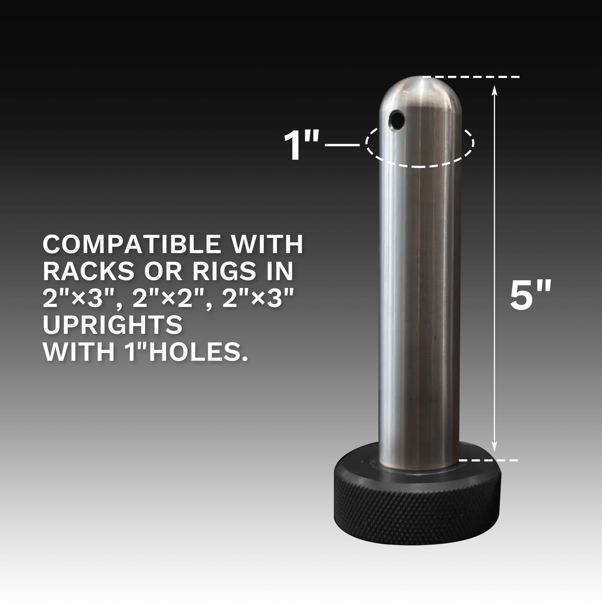 Magnetic Hitch Pins - 1"