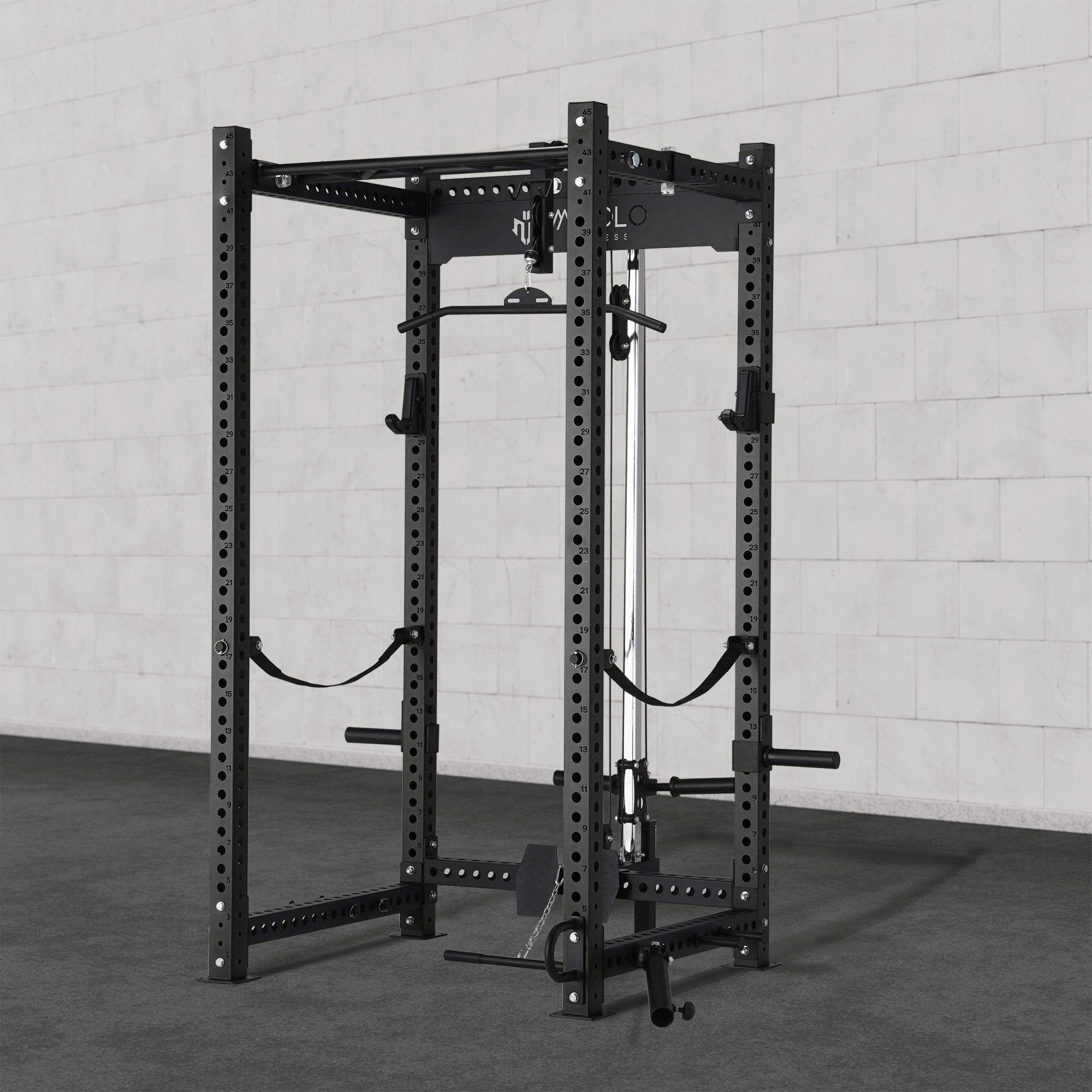 P5 Rack with Barbell and Weights Set