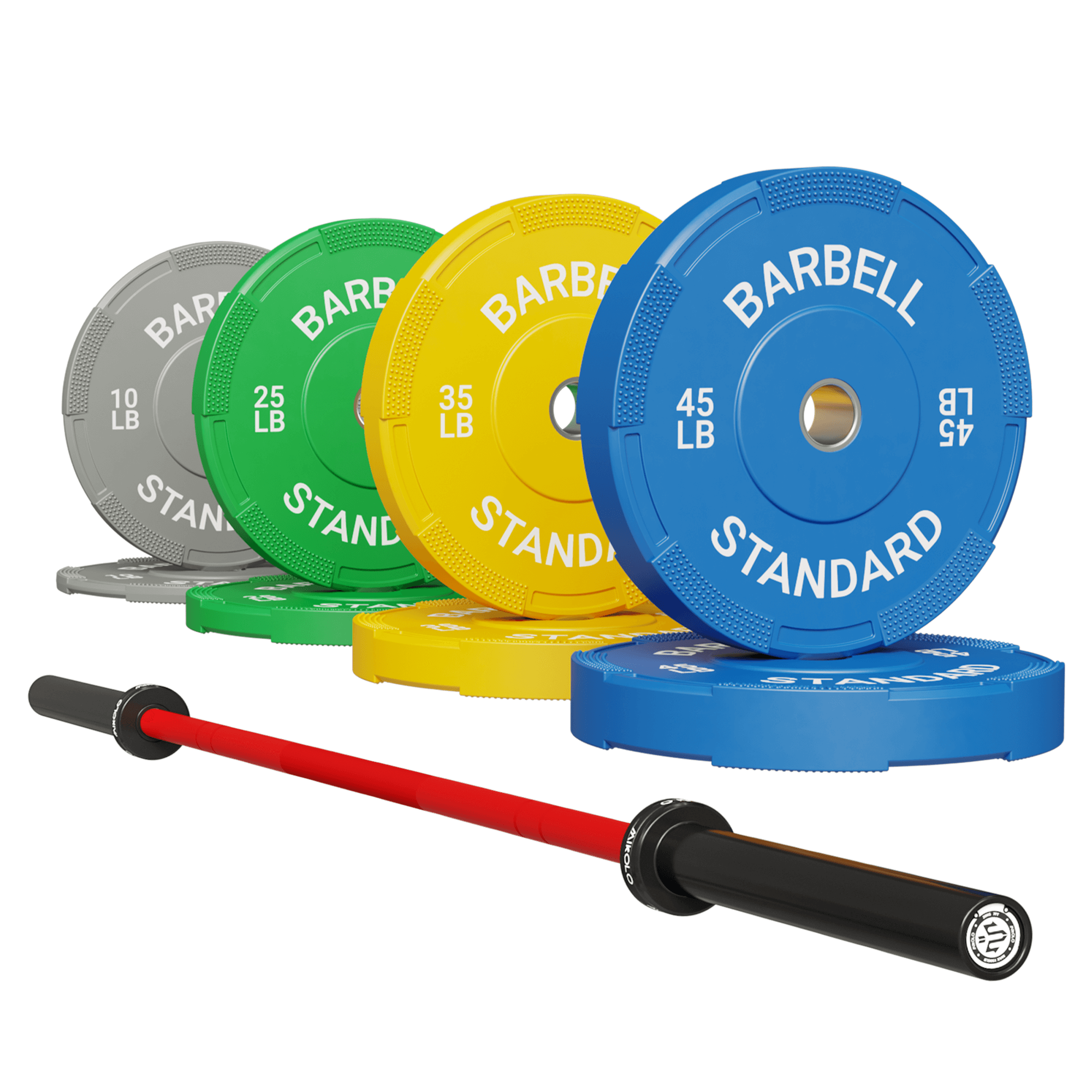 Bar and bumper plate set Clearance