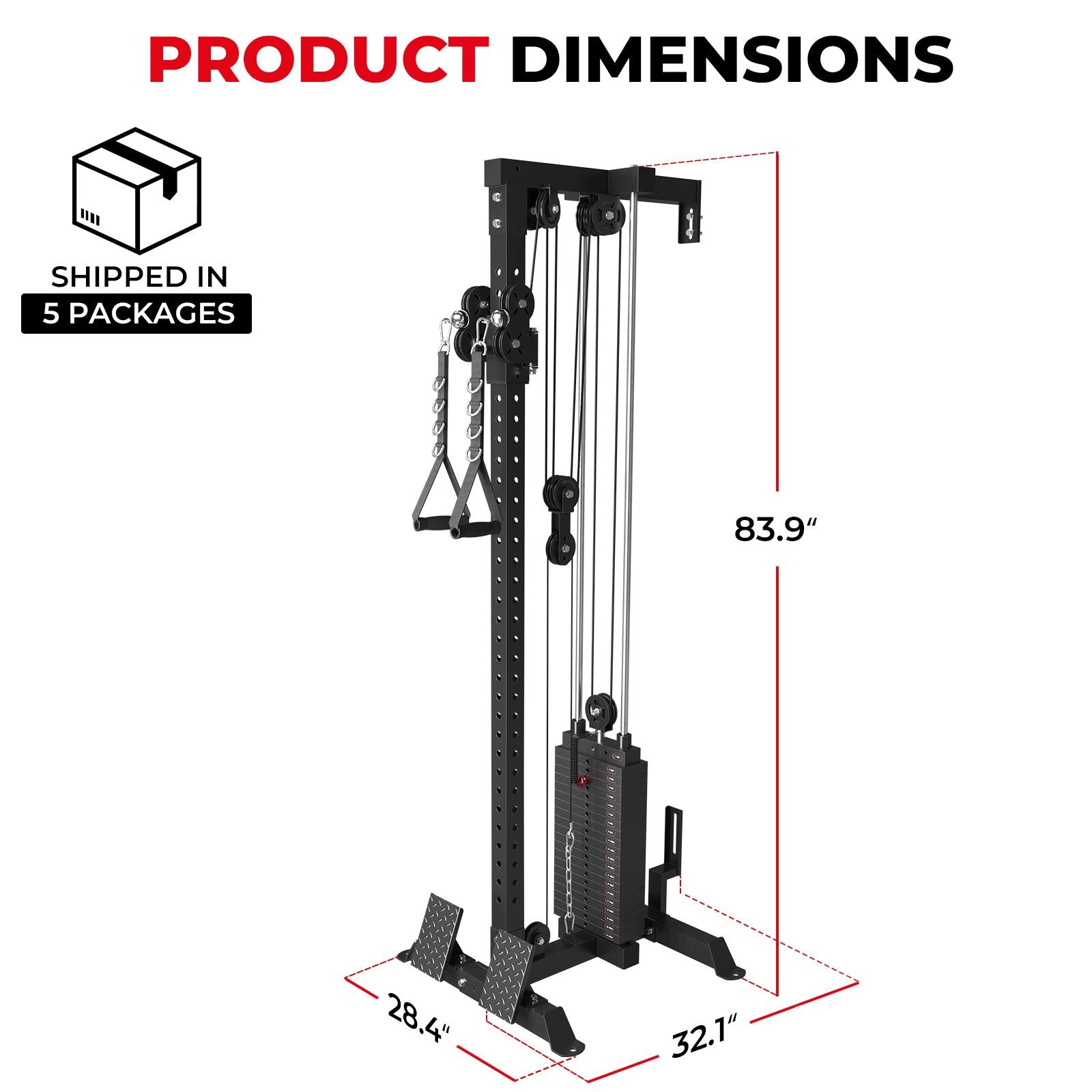 MIKOLO G5 Weight Stack Pulley Tower