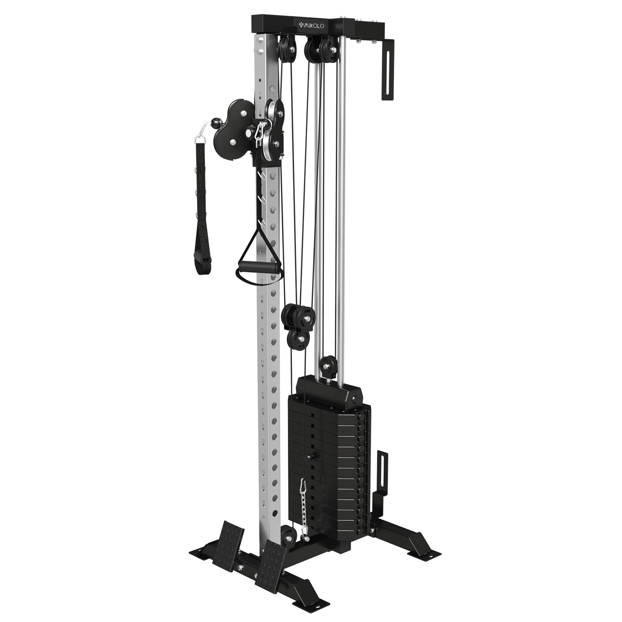 Wall mount cable online pulley machine