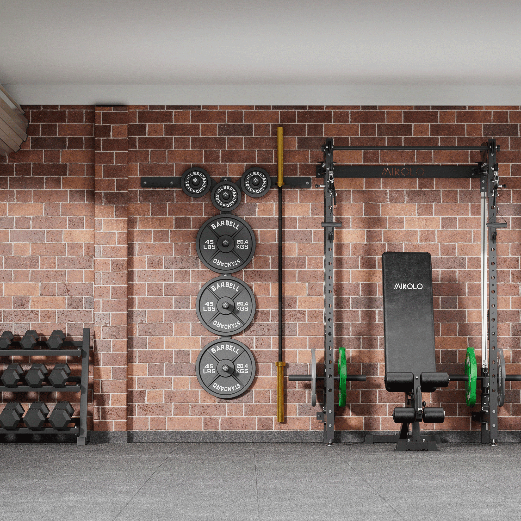 CHEETAH™ Home Gym Pack with 350 lbs Dumbbell Set