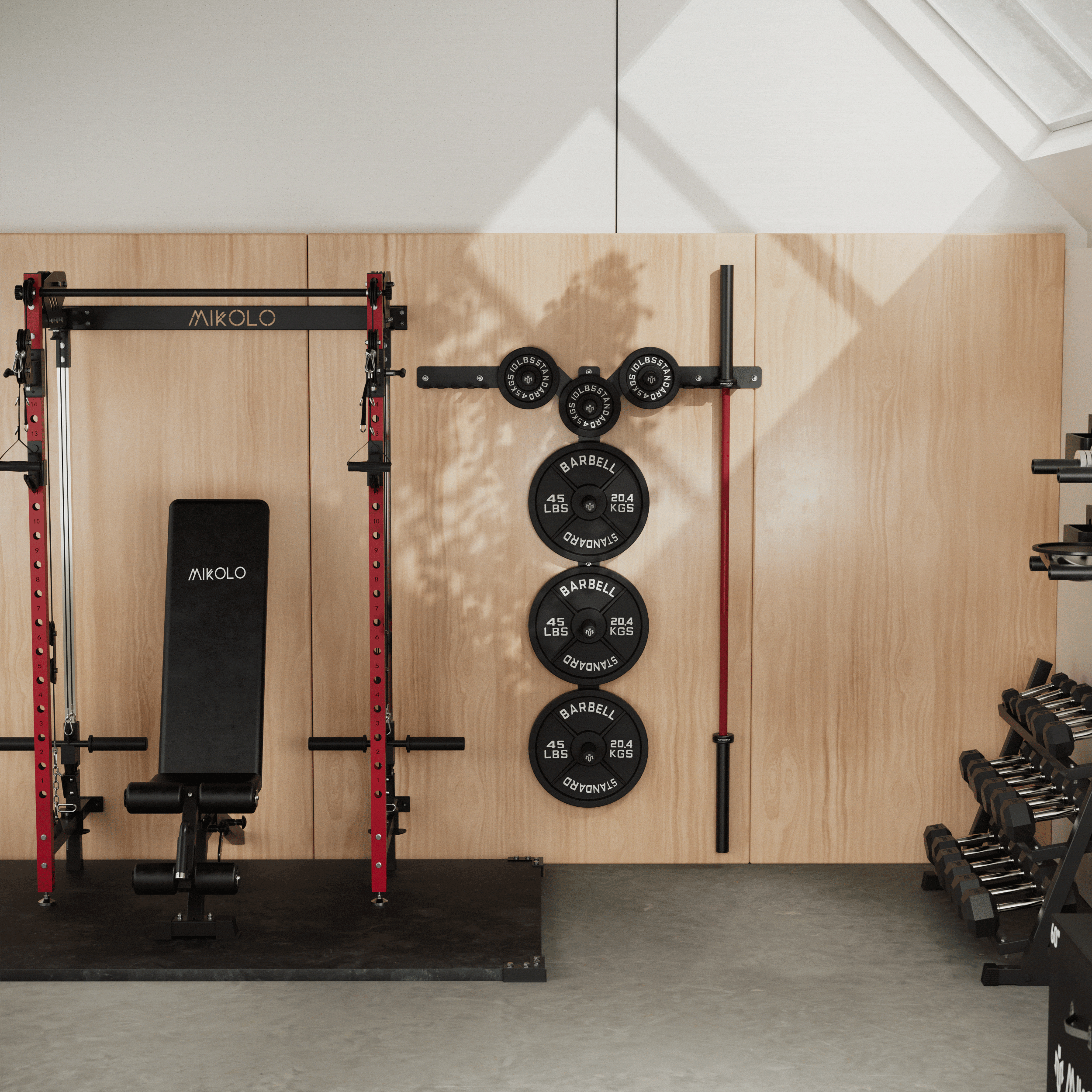 CHEETAH™ Home Gym Pack with 350 lbs Dumbbell Set
