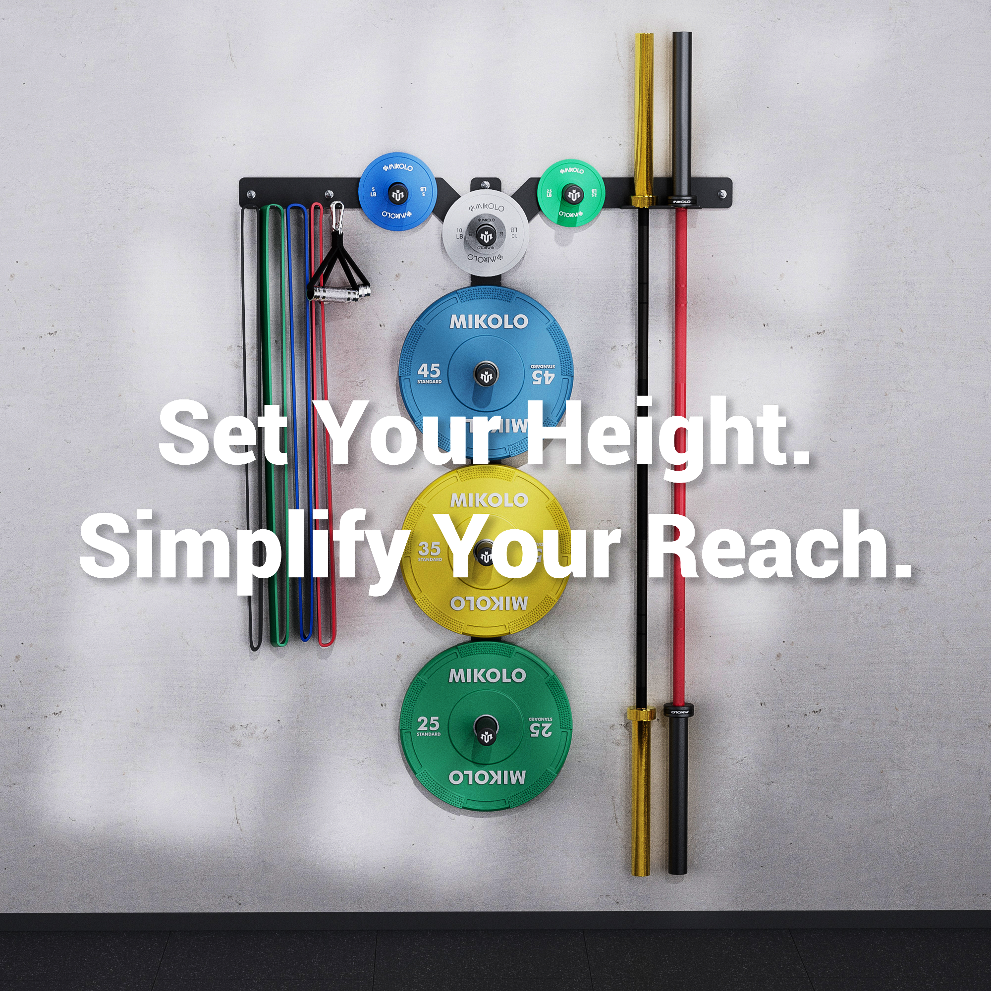 FOLDGYM™ Wall-Mount Space Saving Pack