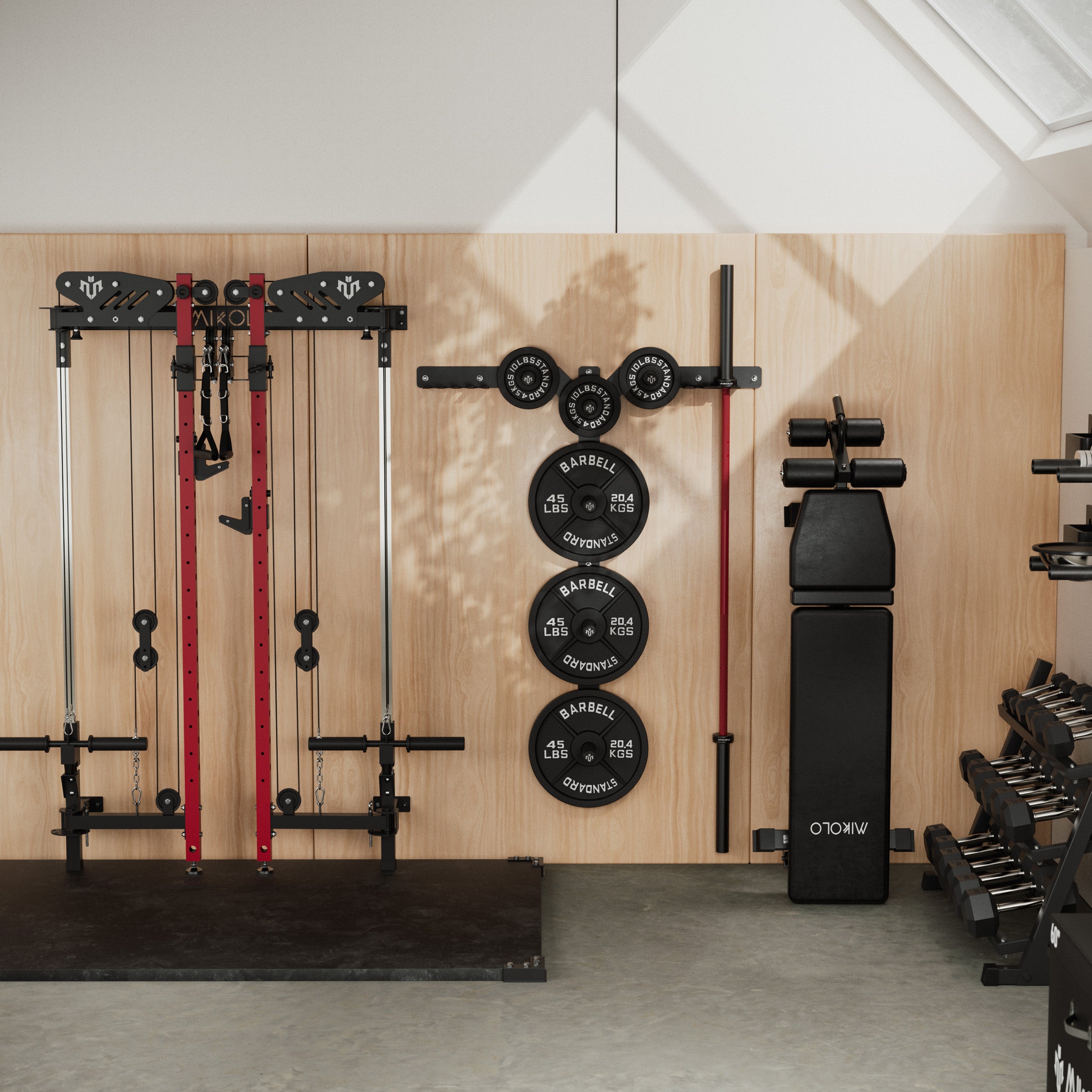 Multipurpose Wall Mounted Storage Rack