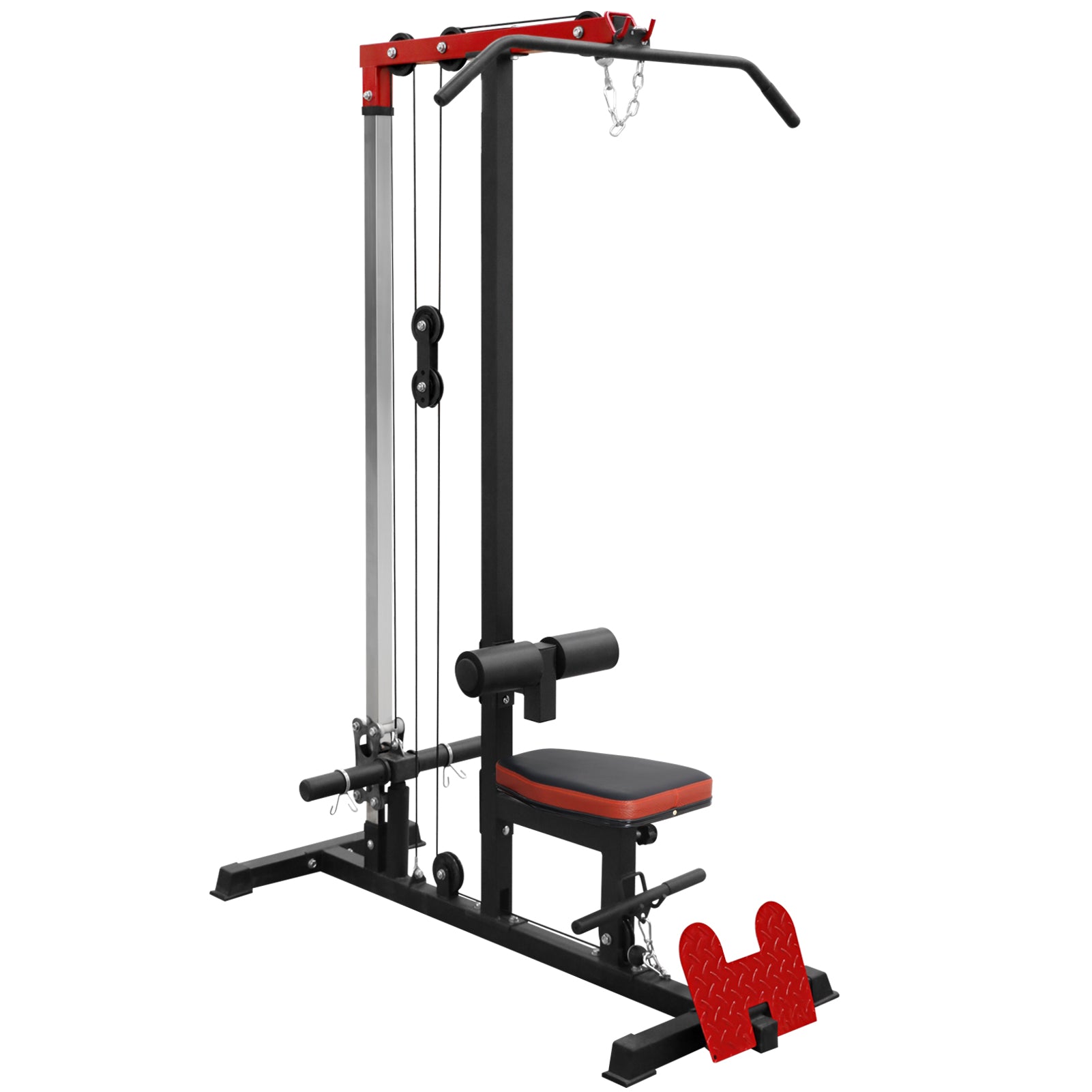 Weight Cable Pulley System Gym Upgraded LAT Pull Down Machine