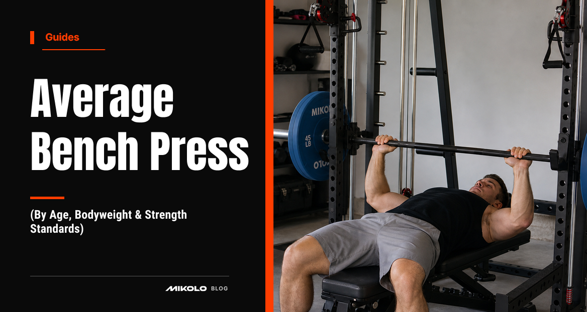 Average Bench Press (By Age, Bodyweight & Strength Standards)