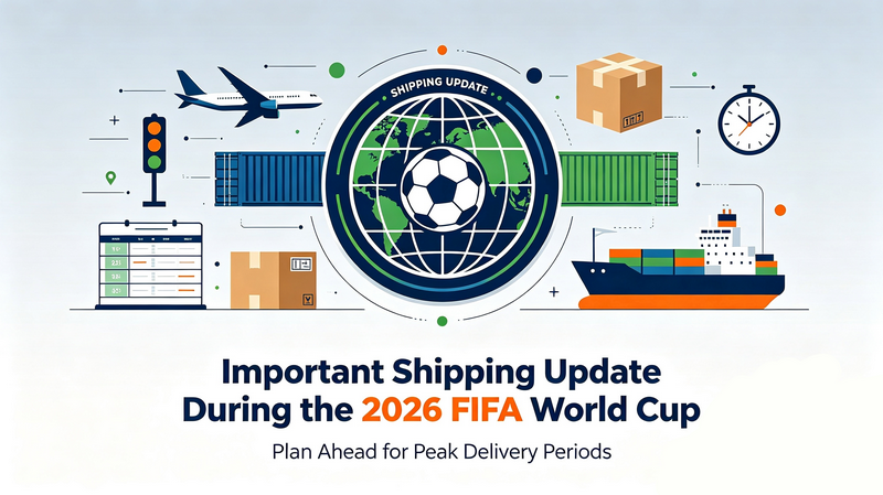 Important Shipping Update During the 2026 FIFA World Cup