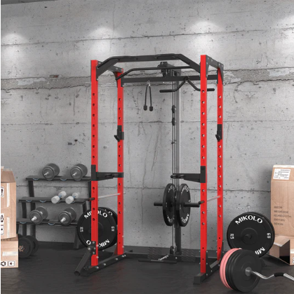 home gym power rack with cable system - Mikolo