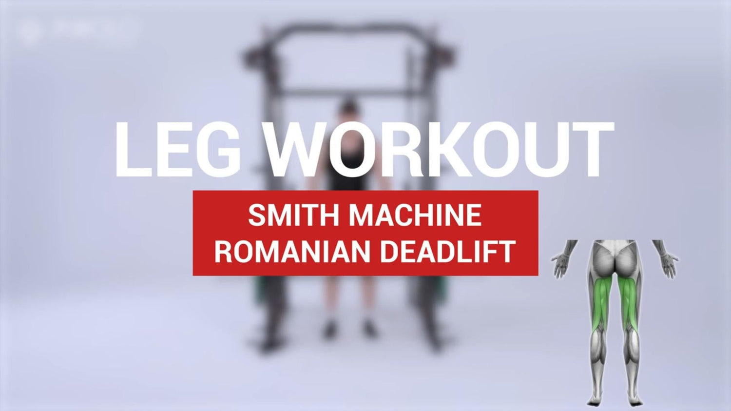 Zero to Max Exercise Guide: Smith Machine Romanian Deadlift (RDL)